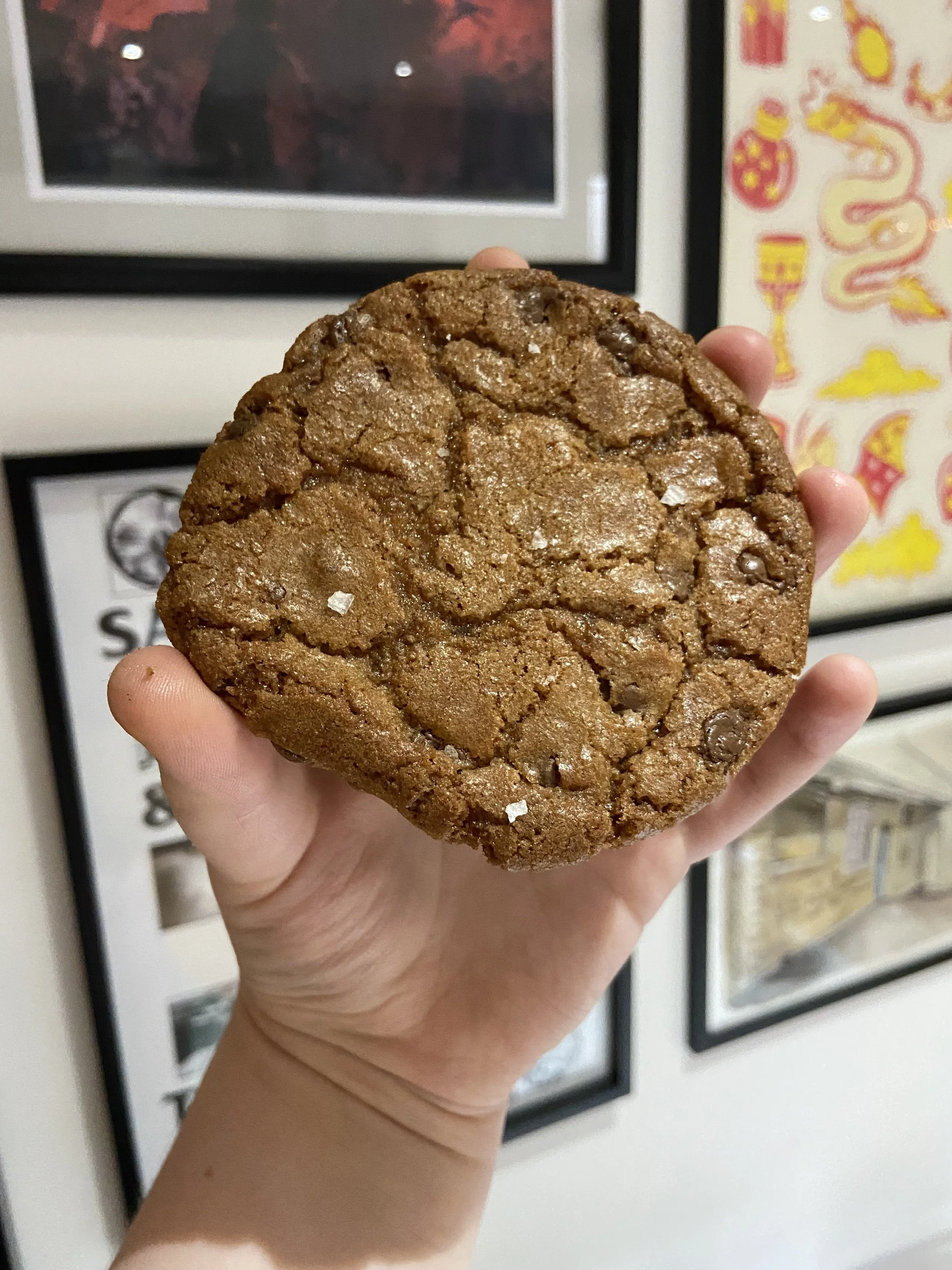 Chocolate Chip Cookies
  
These cookies take a little more effort than your basic chocolate chip cookie but holy heck it is so worth the effort if you can! (If you can't go to all that effort, then I would recommend putting a little salt on top of th