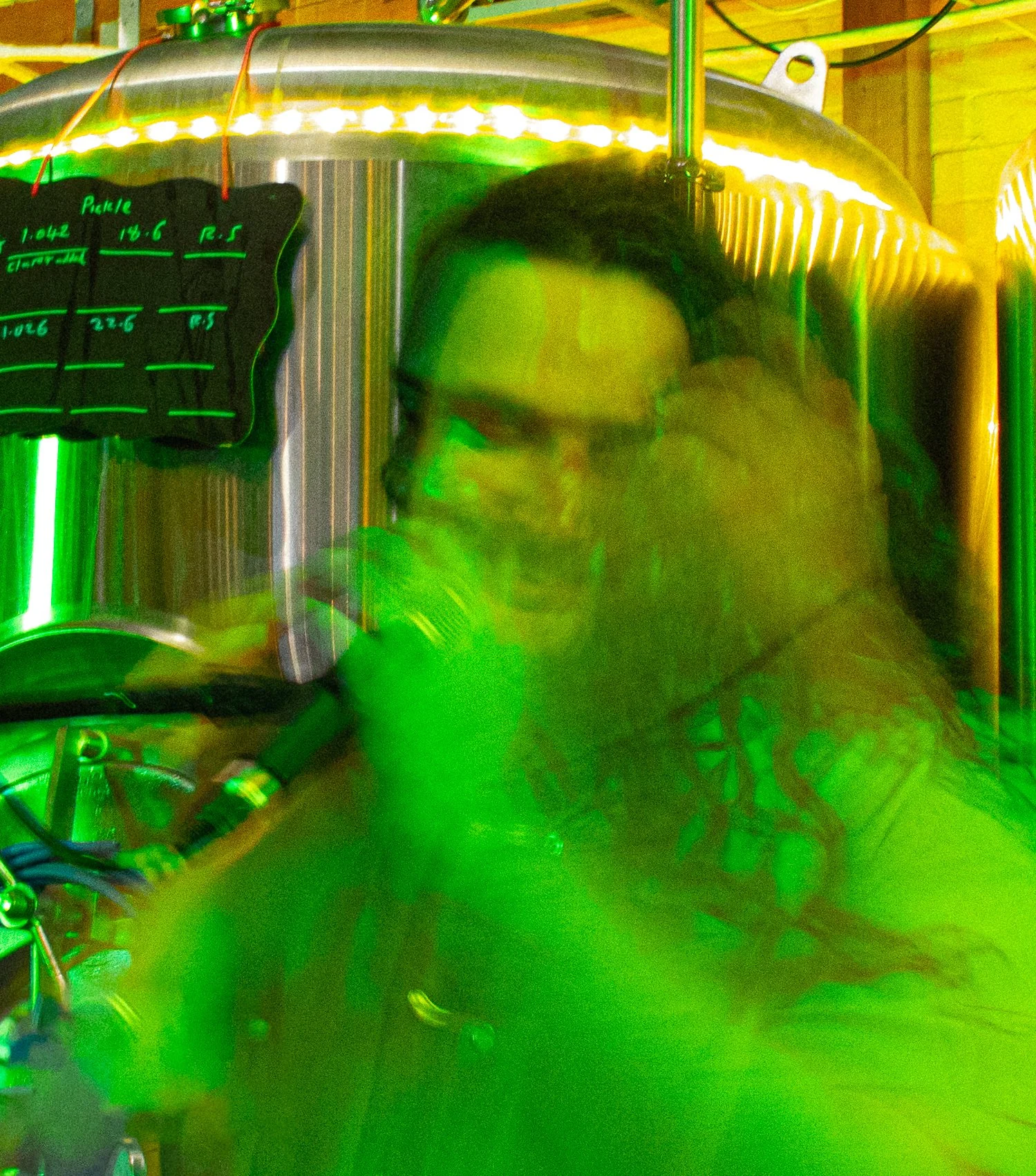 Thom Isaacs at The Loud Tap Brewery, Brighton, June 2026