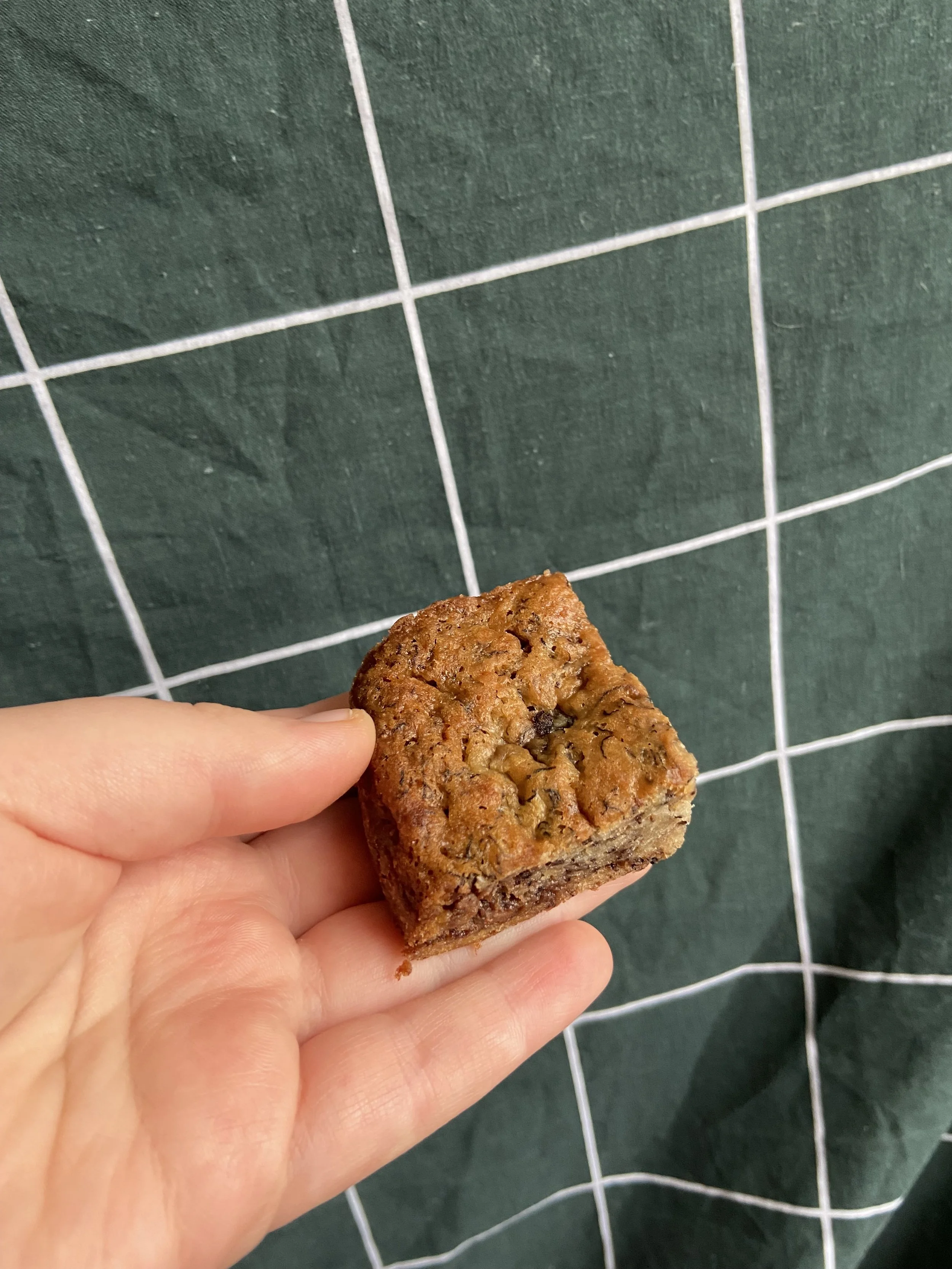 Banana Bread
  
Mary Berry is the only person I trust to give me a good banana bread recipe. 
  
Also lasts all week in some tupperware.