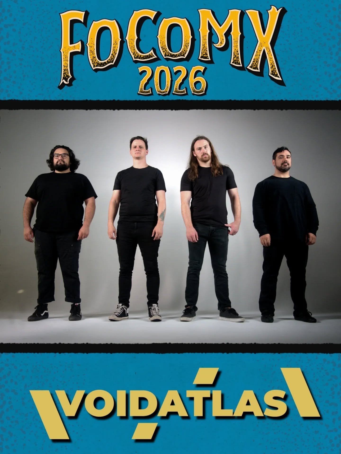 Fort Collins! We're coming back to you for @focomx this April! We're honored to be a part of such a long list of talented music acts of all styles!

Catch us Friday, April 24th at 11pm and Surfside Seven!

#voidatlas #focomx #coloradometal #musicfest