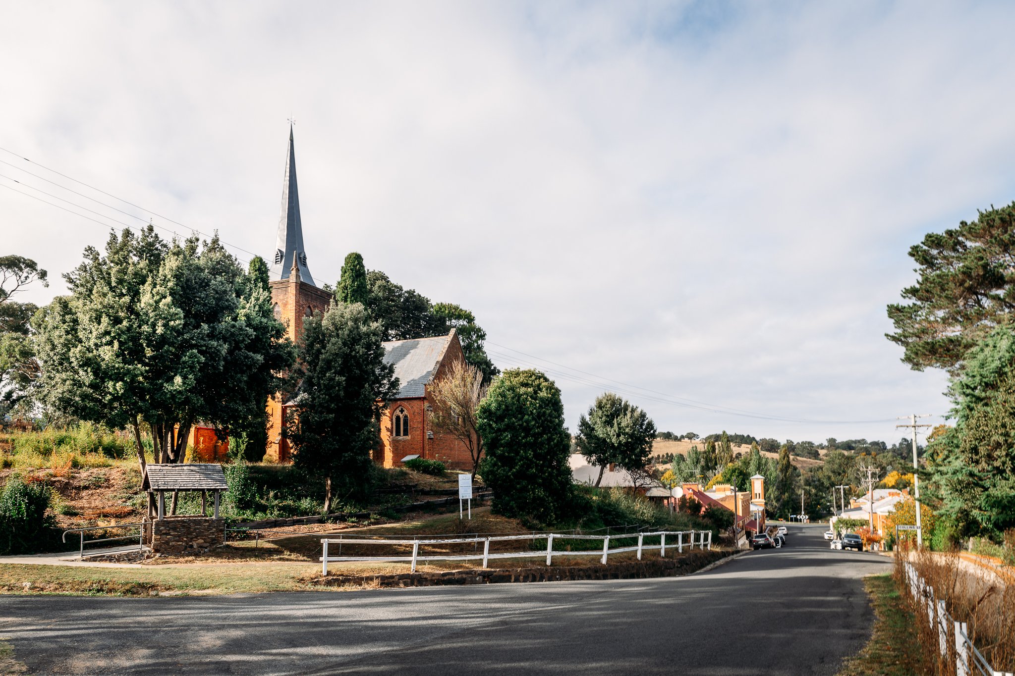 1 Movie set entrance to Carcoar village with St Paul's Anglican Church 1845 @timbean_photography MEDIA.jpg