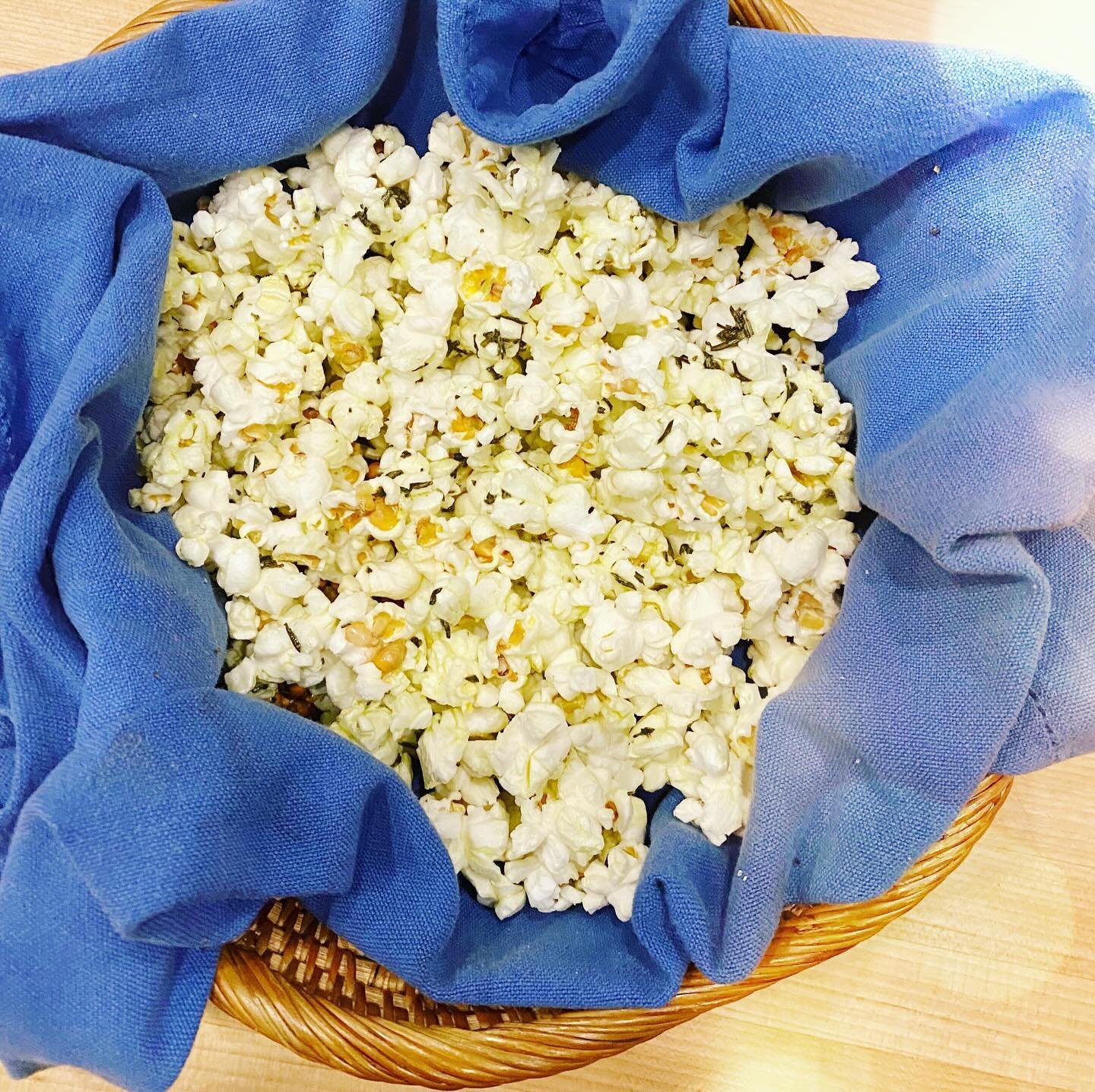 Popcorn with wine? Heck yes. Especially when you&rsquo;re curled up on the couch, watching a show with someone dear. Munch it alone or, for a casual party, include it with a variety of appetizers such as crudites and dips, cheeses, cured meats, and o