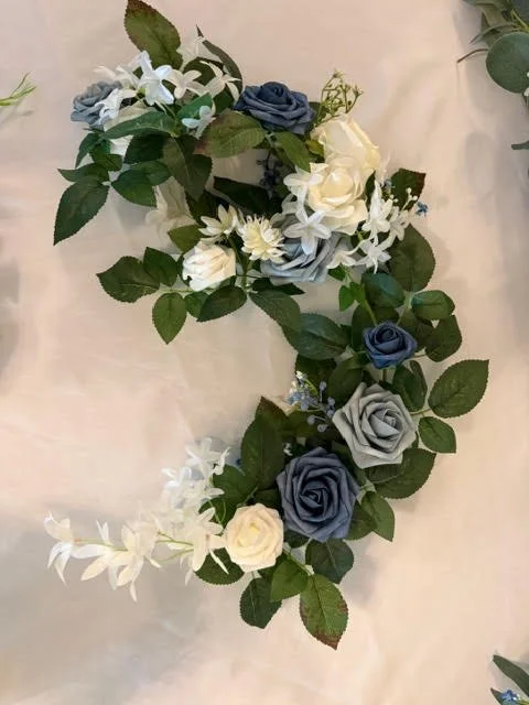 Floral Arrangements great for lanterns  - Dusty Blue