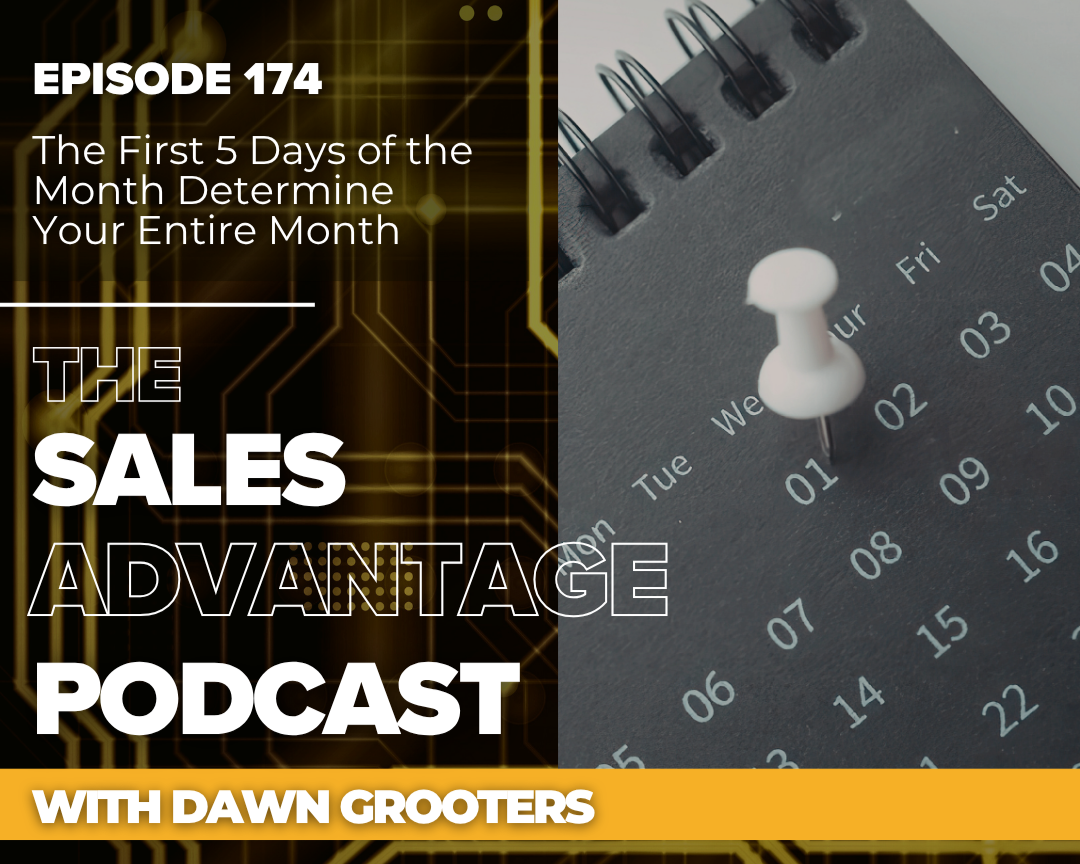 The First 5 Days of the Month Determine Your Entire Month