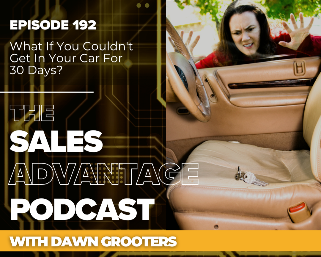 What If You Couldn't Get In Your Car For 30 Days?