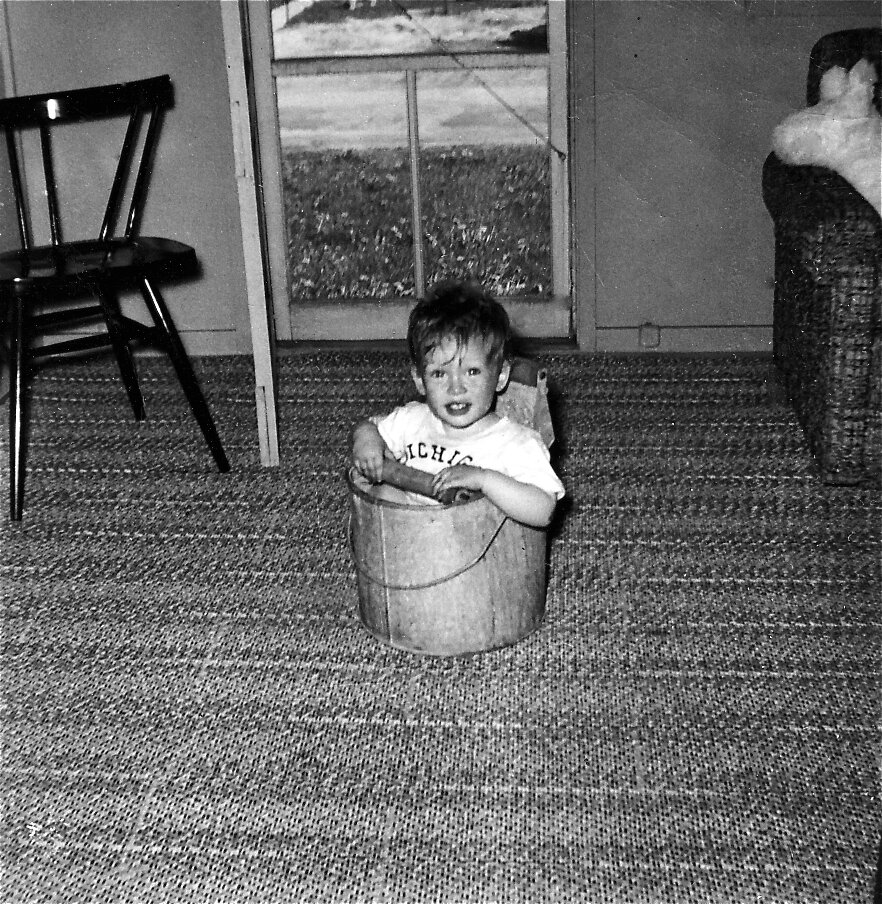  I have always been curious. My mother could never recall how the fireman got me out of the bucket. 