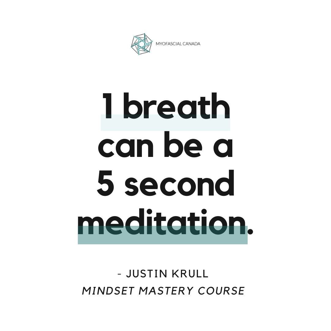 Any goal can be broken down into small achievable tasks. Daily meditation? Start with one breath &mdash;a 5-second 🤚🏼 meditation for your mind and body 

#GoalSetting #OneStepAtATime #MindfulProgress #AchieveSuccess #YouveGotThis #Mindfulness #Brea