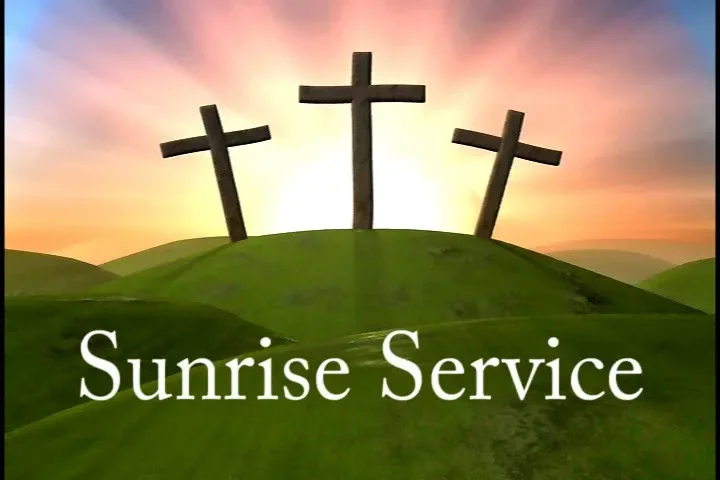 Sunrise Service