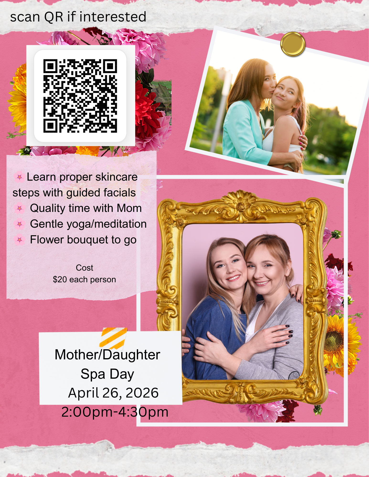 Mother/Daughter Spa Day