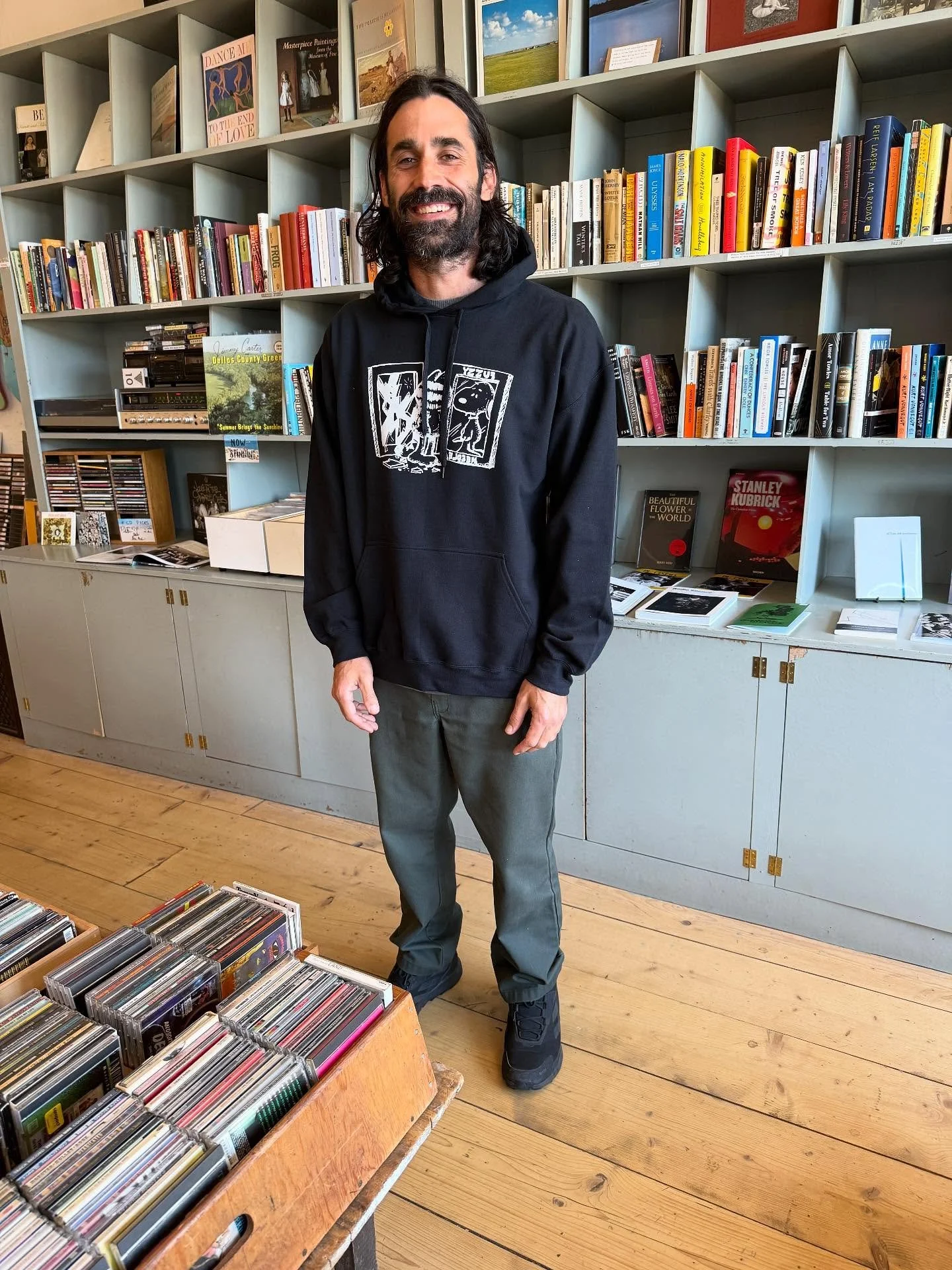 A new Dark side hoodie has landed, just in time for the cooler weather. Available in store and on line. Per always, thank you to @work_related_email for cooking up this graphic that has become a beloved staple.