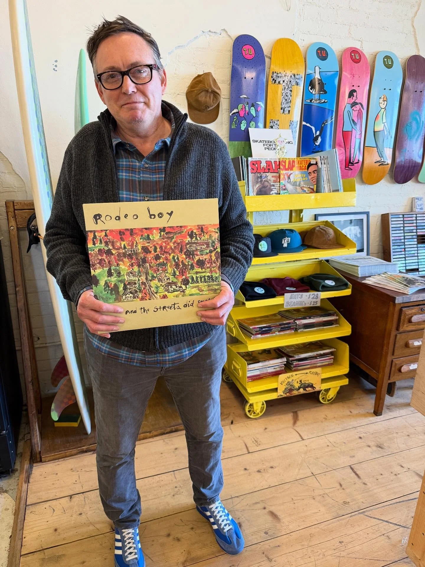 A wonderful friend of the shop and his band&rsquo;s record that showcases what was happening musically in Wilmington in the 90s. This is a special record from a particularly ripe moment in Wilmington&rsquo;s music history. Rodeo Boy forever. Copies a