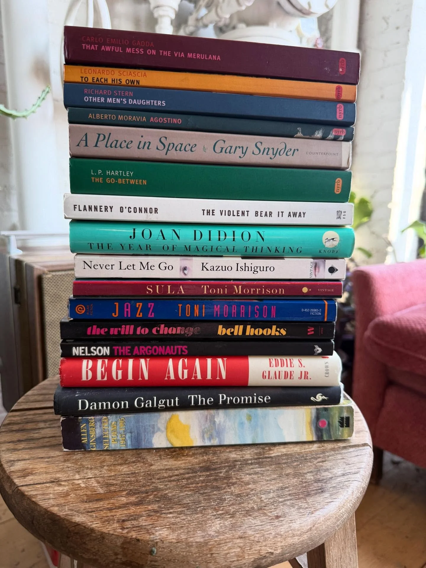 A bountiful offering of books for your holiday. Here until 6 today.