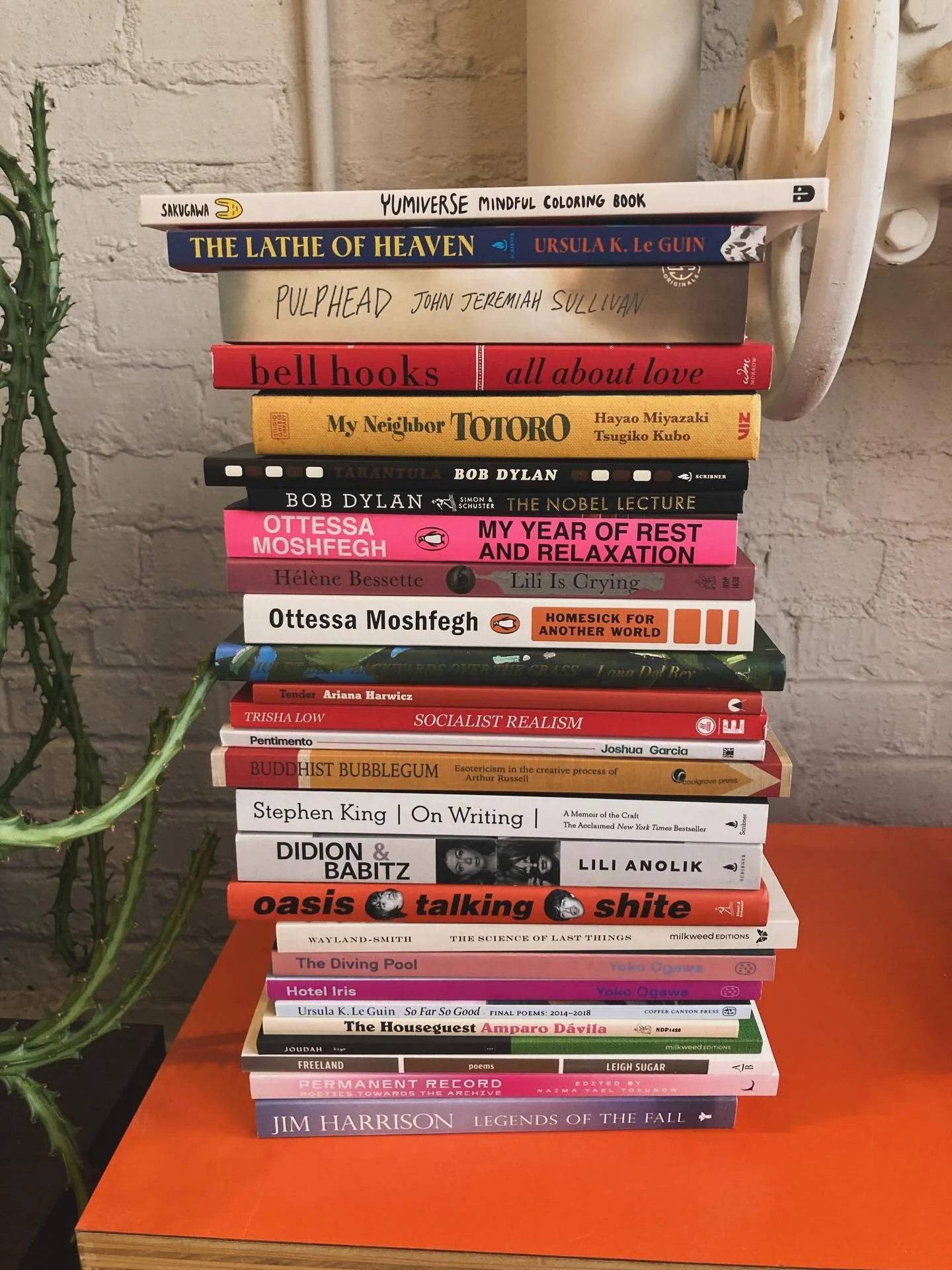 New books on the floor today. Open til 6