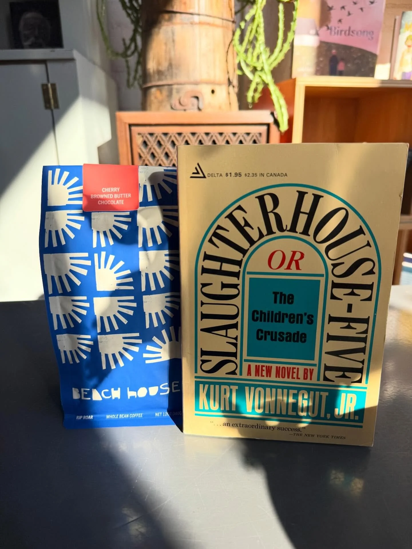 Great books and great coffee. Delighted to stock @beachhousecoffeeroasters at Fuzzy. Also, the Rip Roar is on drop today if you&rsquo;d like to sample it. Happy to be here u til 6 today.