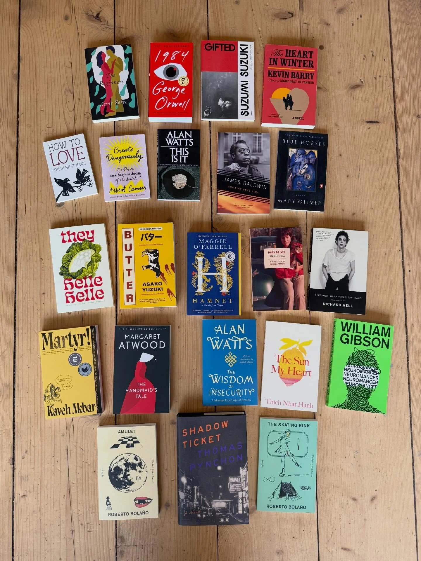 New books have landed. Some restocks and new arrivals. Here til 6 friends.