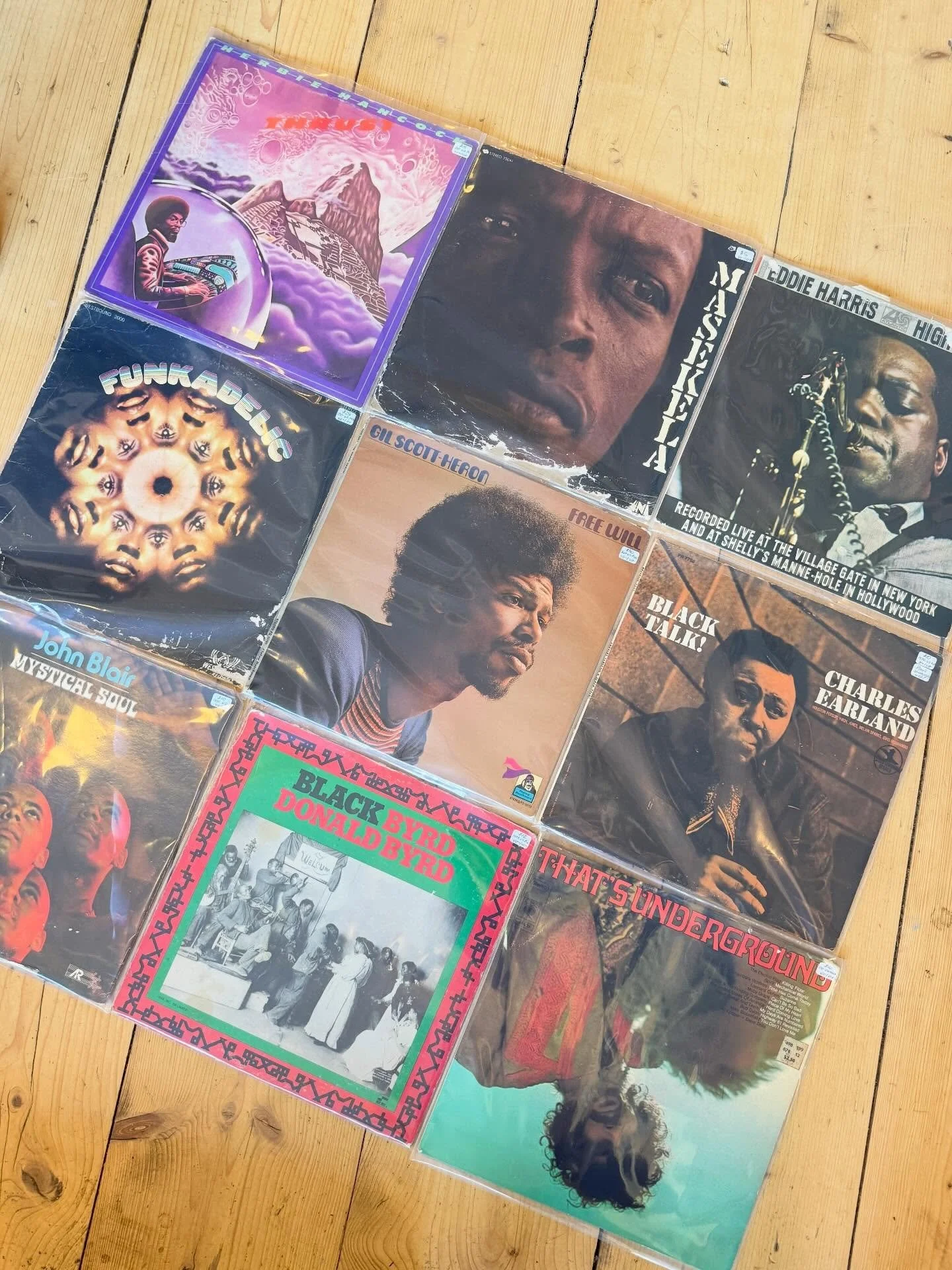 Some good records heading out today. Here until 6 friends.