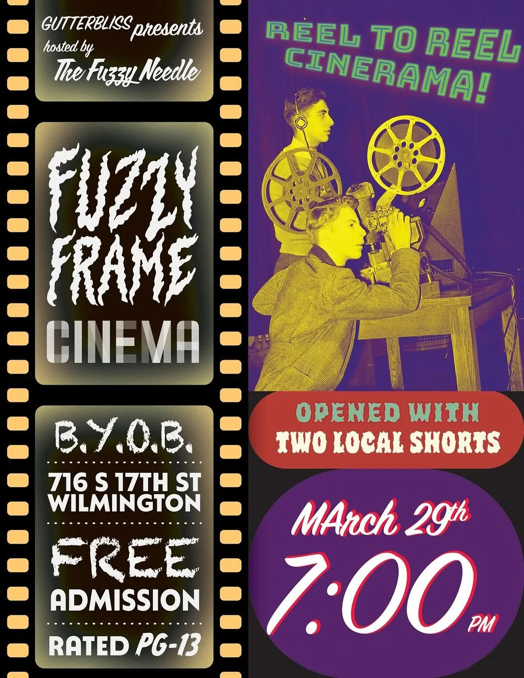 Fuzzy Frame Cinema: Reel-to-Reel Cinerama