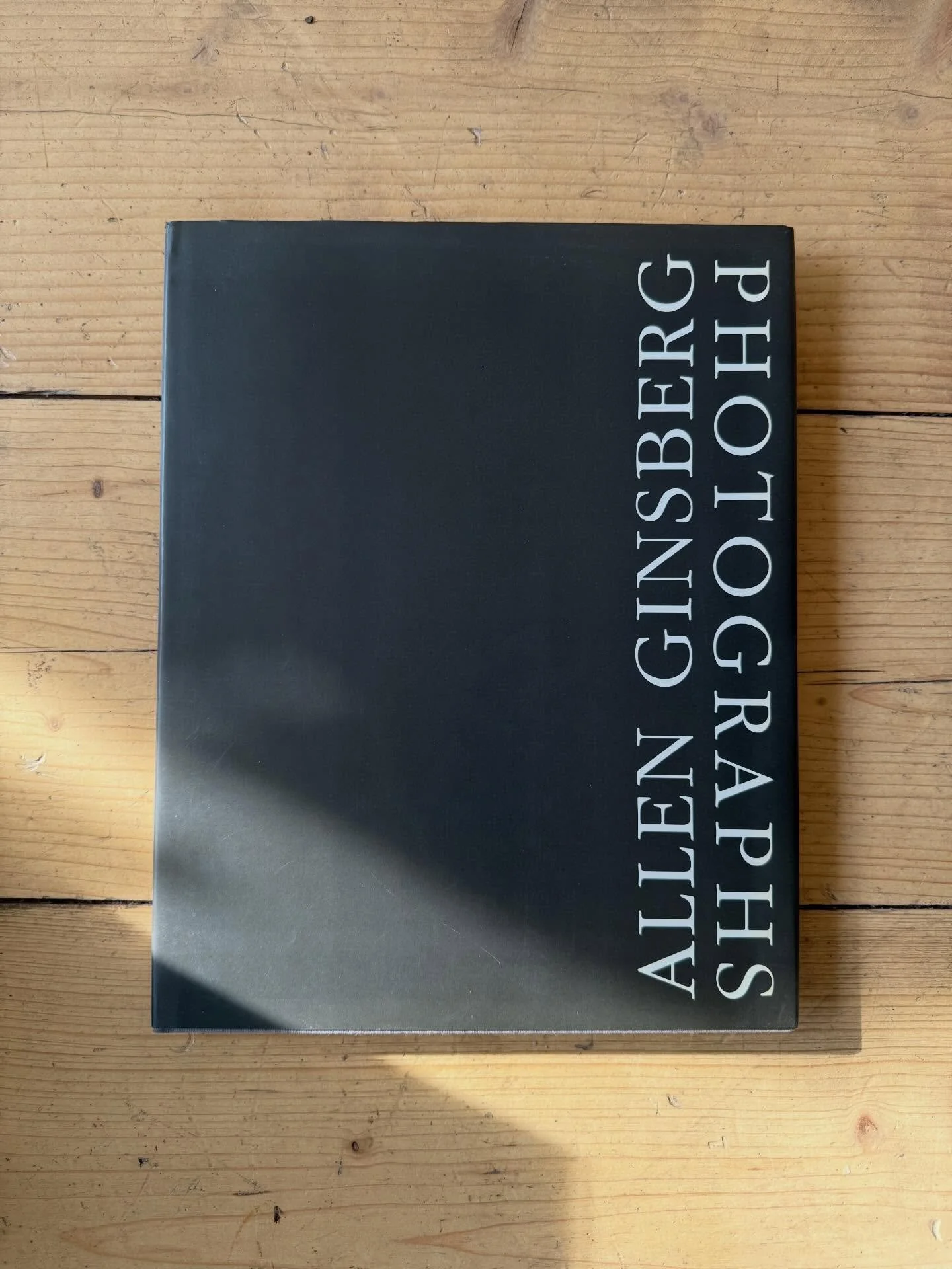Feel very honored to have this book in the shop. I have spent my time with it, and now it needs a good home.

&lsquo;Allen Ginsberg Photographs&rsquo; &ndash; Hardcover, First Edition (1990)

Published by Twelvetrees Press &ndash; Japan

This is a st