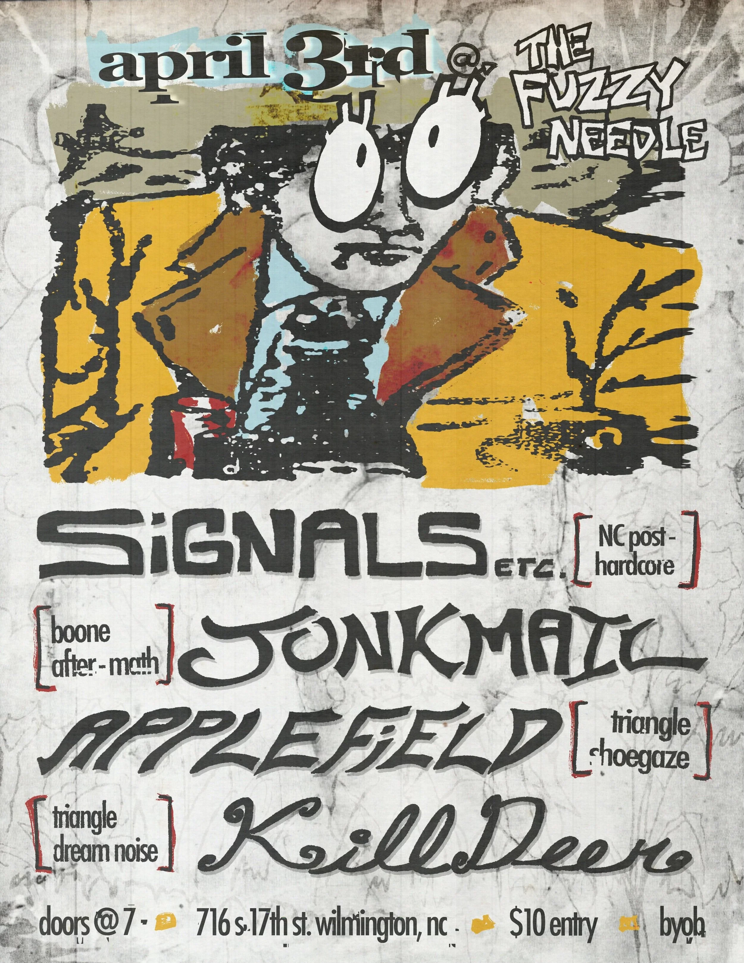 Signals w/ JunkMail, applefield and killdeer