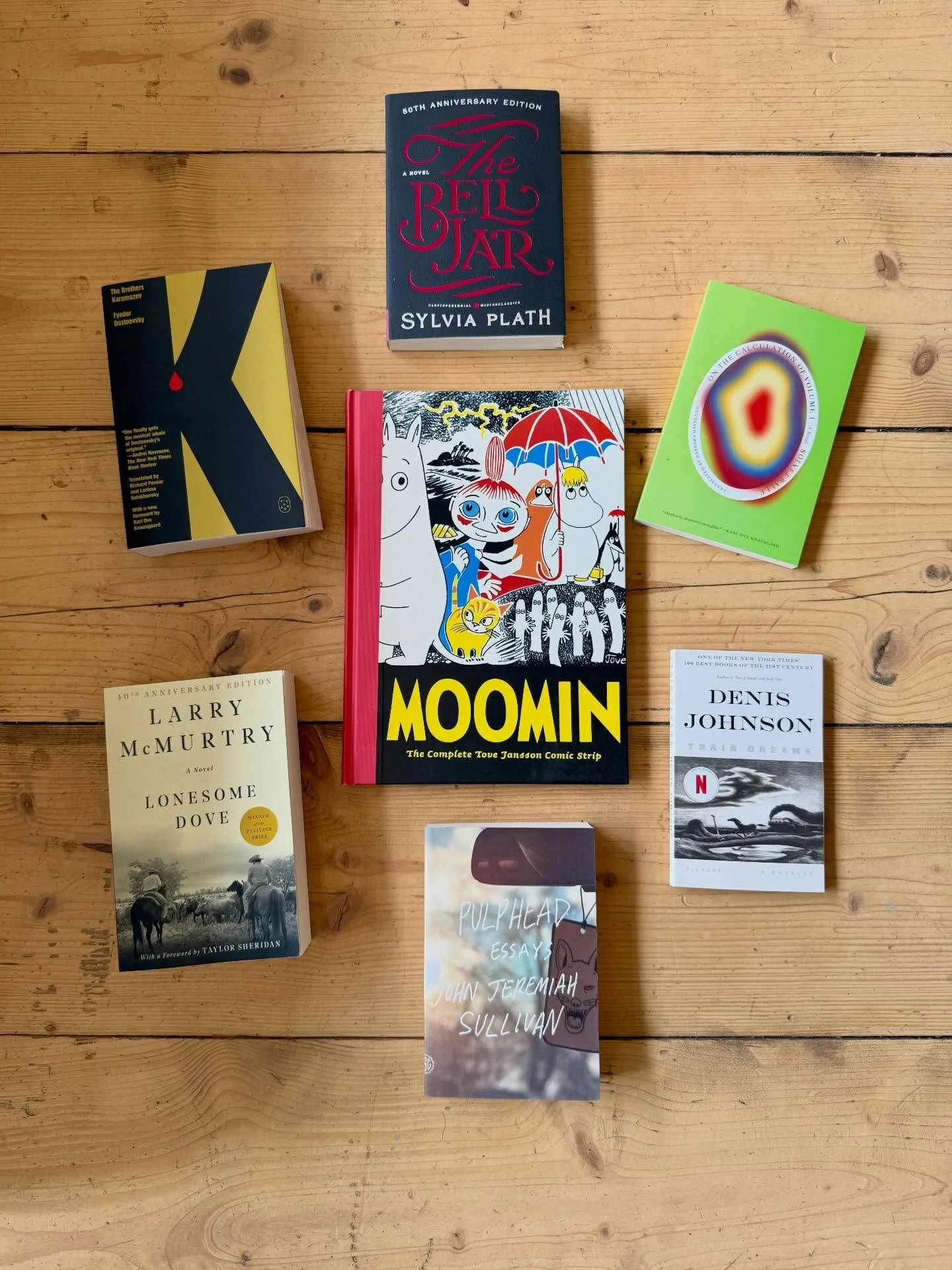 Some Fuzzy Favorites and a copy of &lsquo;Moomin&rsquo; have landed. Here til 6 fiends.