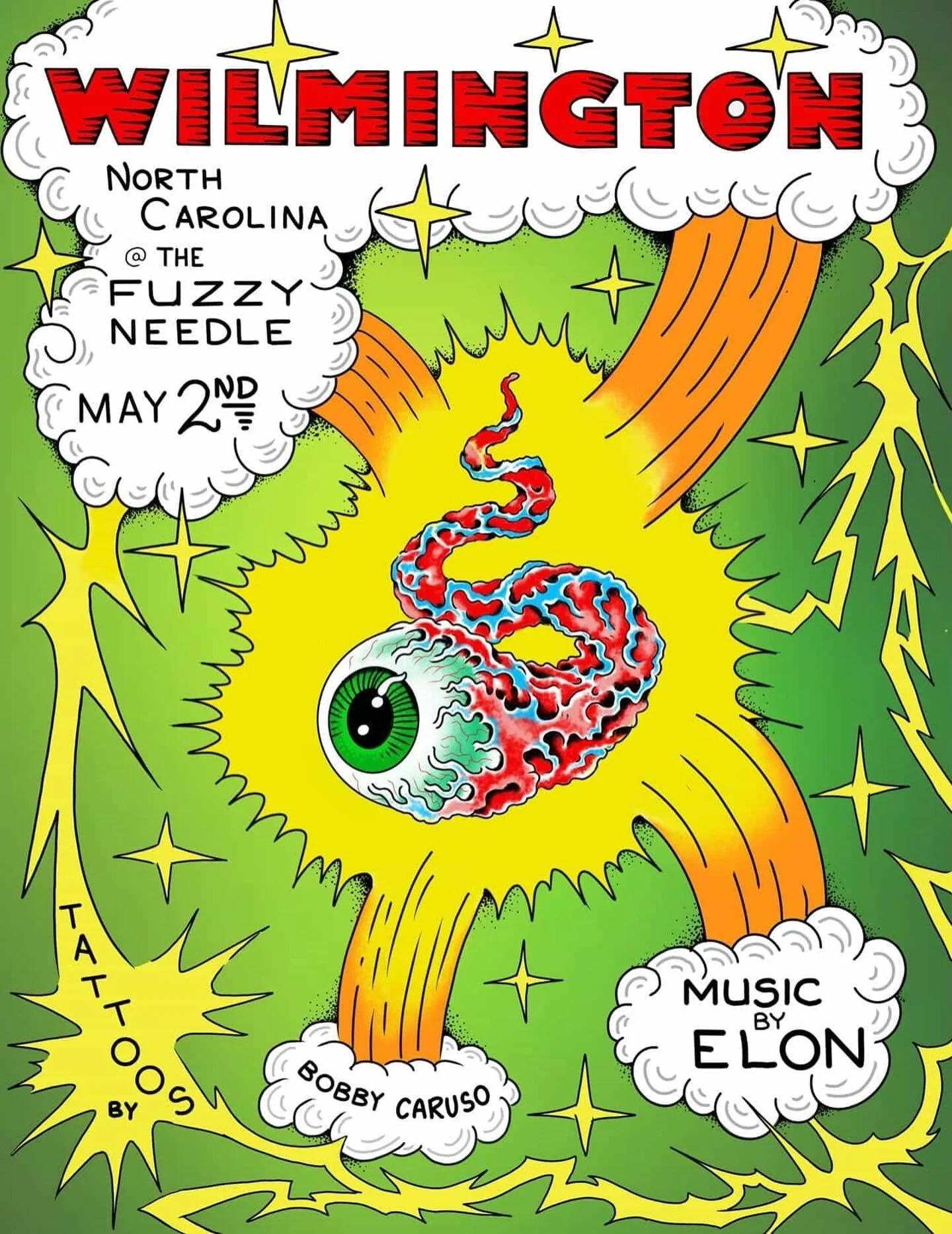 We&rsquo;ve got a special one lined up up this Saturday starting about 12ish and lasting until 6. Some of our oldest and dearest pals @bobbycarusotattoos and @waassappening are doing a shop takeover. Elon&rsquo;s going to be playing records, and Bobb