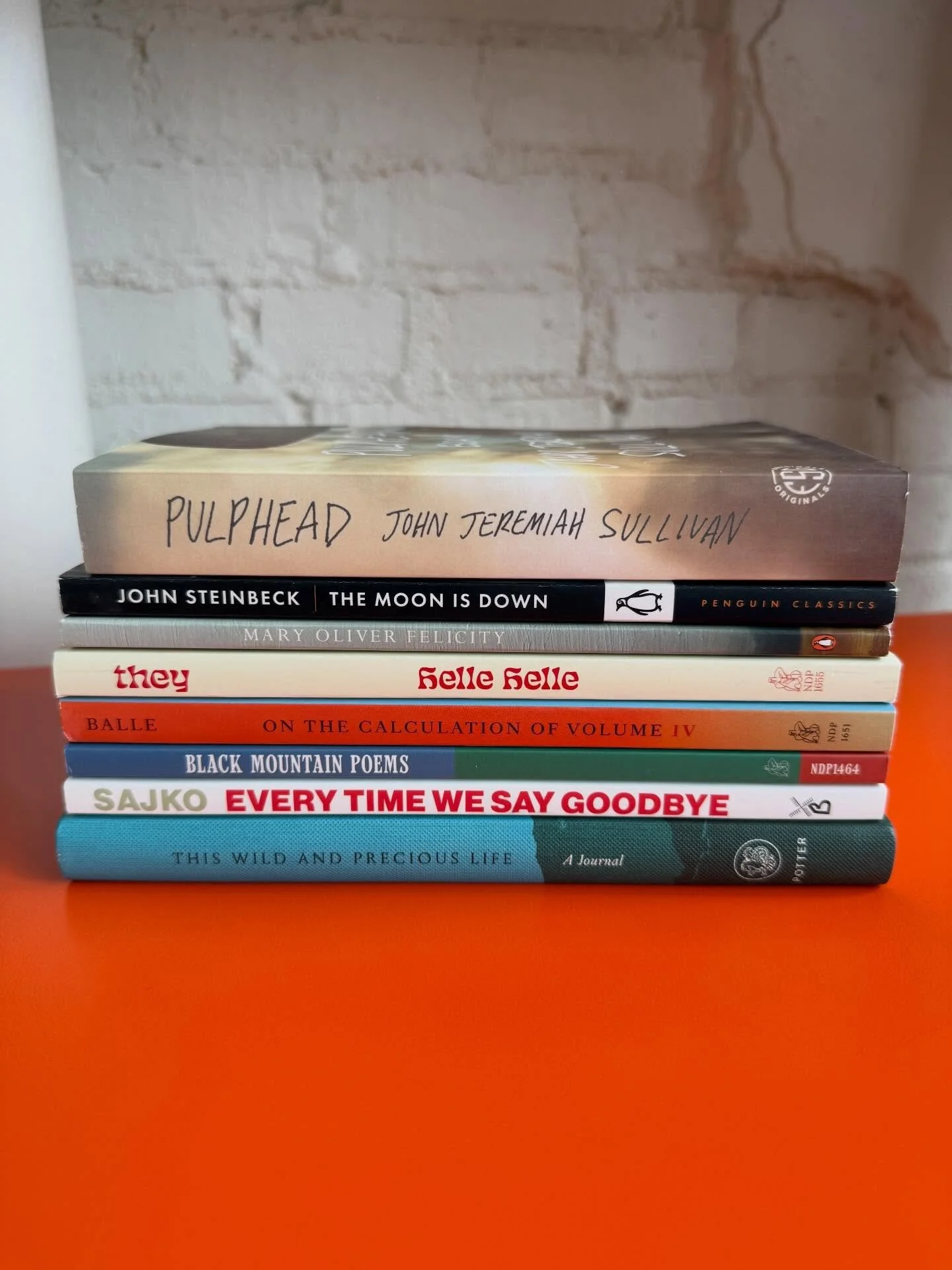 A nice round of restocks. Books make good Mother&rsquo;s Day gifts too. We&rsquo;re here 12-6. See you soon friends.