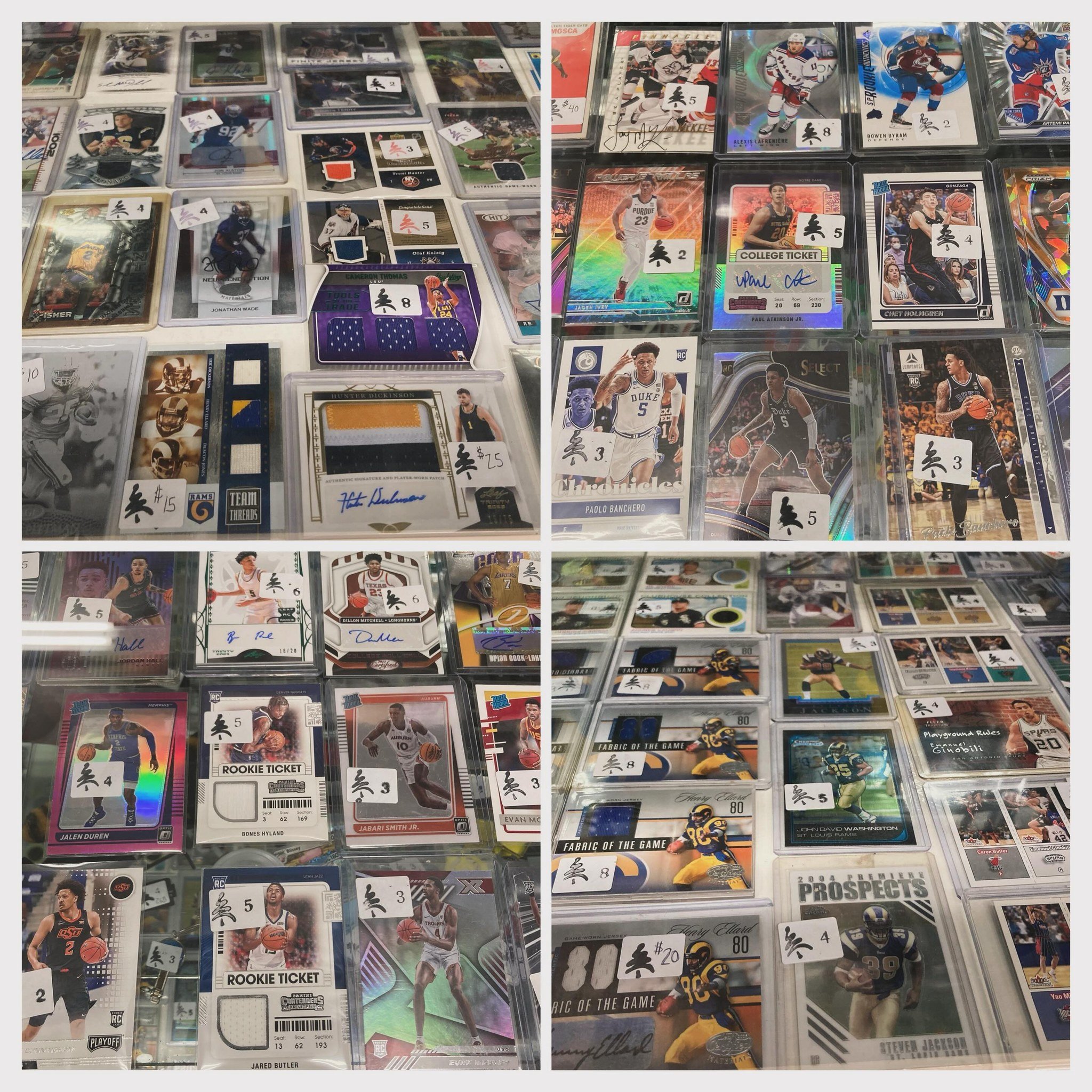 We recently devoted one of our display cases to sports cards! 🏀🏈⚾️🏒

We also have a large selection of singles priced at 10/$1

🌲

#thriftstore #secondhand #niagarafalls #shoplocal