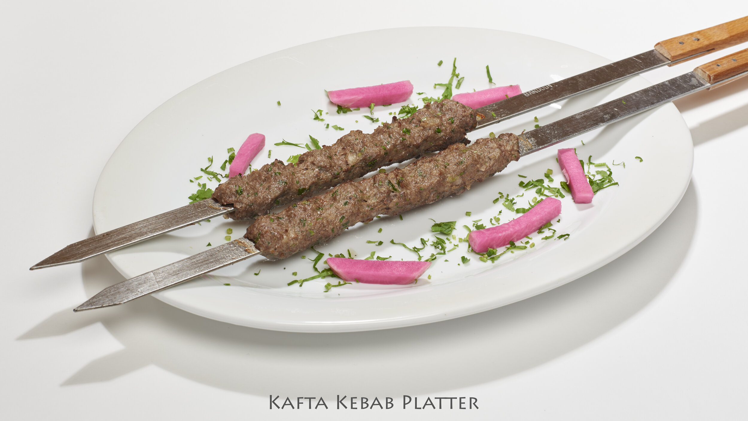 Beef or Chicken Kafta Kebab