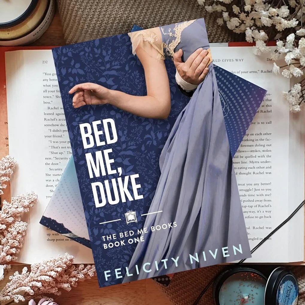 &bull; BED ME, DUKE &bull; 
.
.
Captain Jack Pike leads a blissfully carefree existence as London&rsquo;s richest and most notorious rake. Becoming the Duke of Dun&shy;more would ruin his fun. He doesn&rsquo;t even know where Dun&shy;more is&mdash;Sc