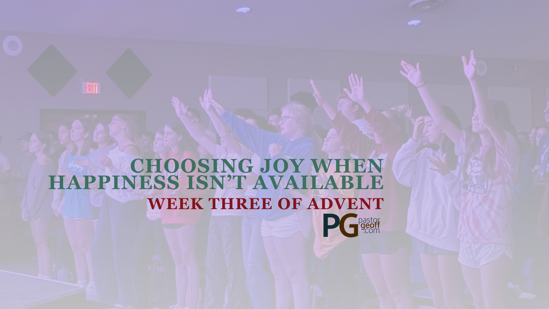 Choosing Joy When Happiness Isn’t Available