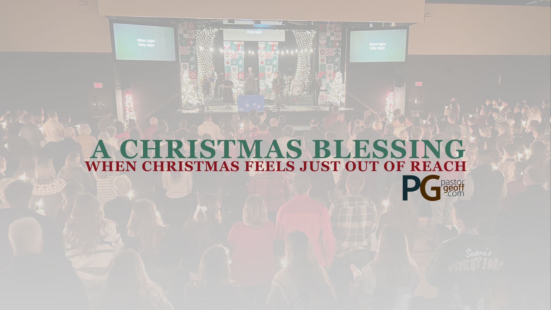 When Christmas Feels Just Out of Reach + A Christmas Blessing