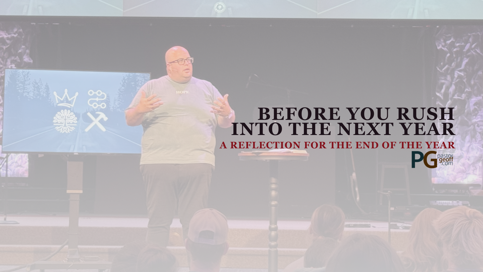 Before You Rush Into the Next Year