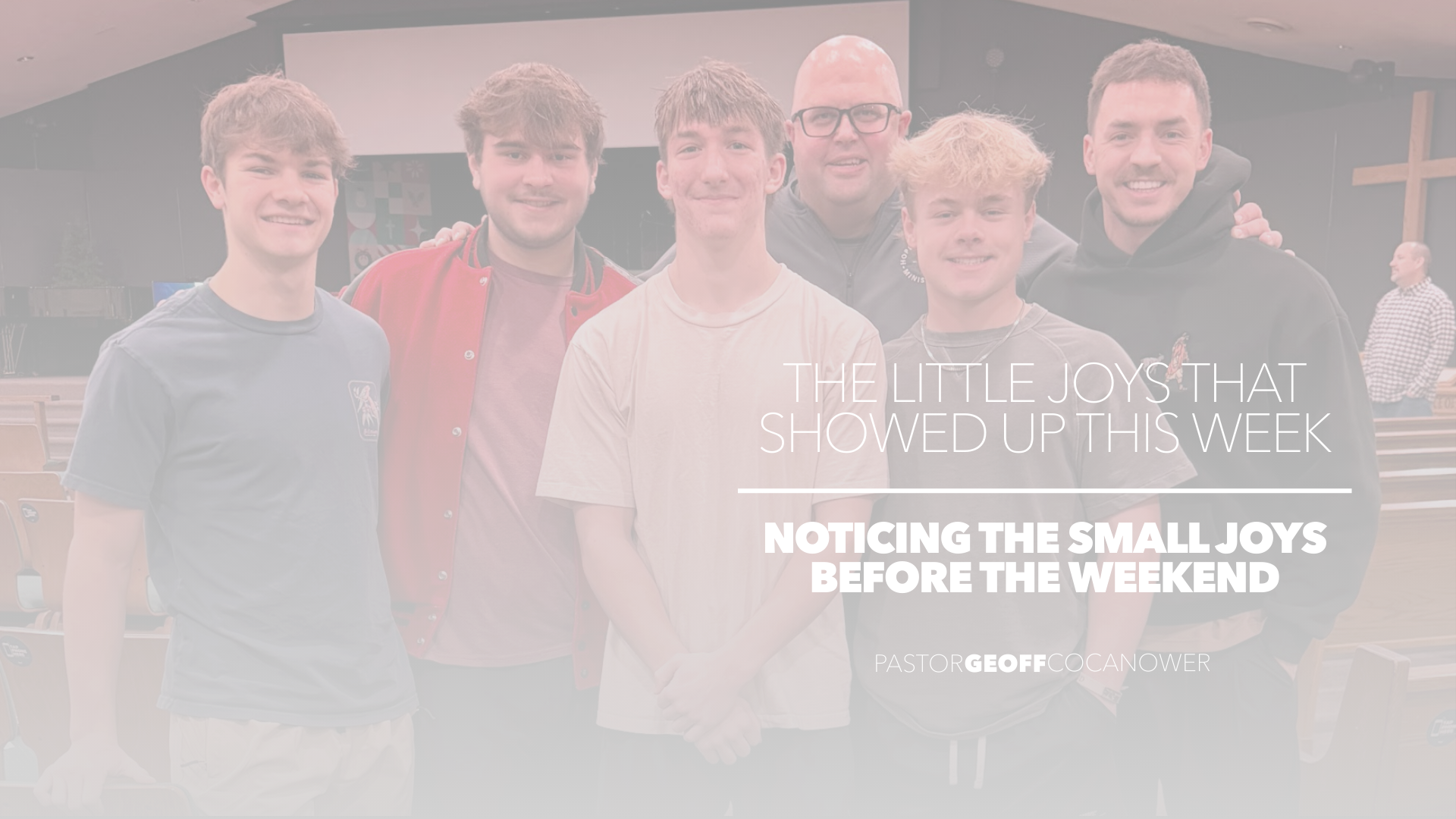 The Little Joys That Showed Up This Week