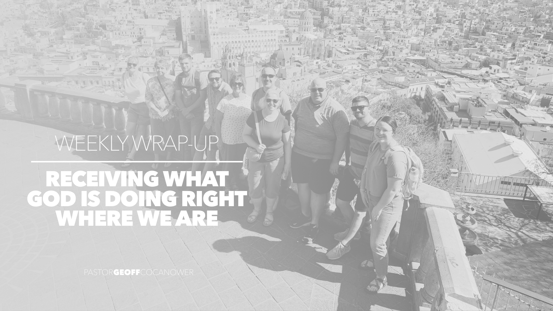 Weekly Wrap-Up — Presence, Youth Ministry, and the Little Things That Matter