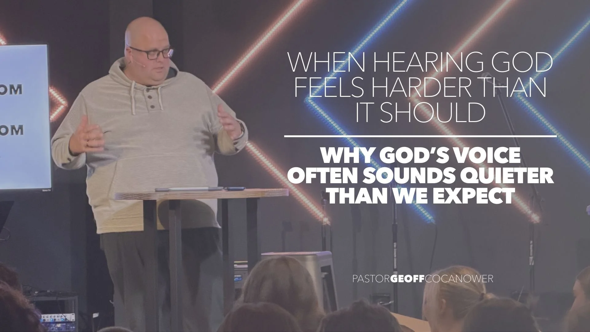 When Hearing God Feels Harder Than I Think It Should