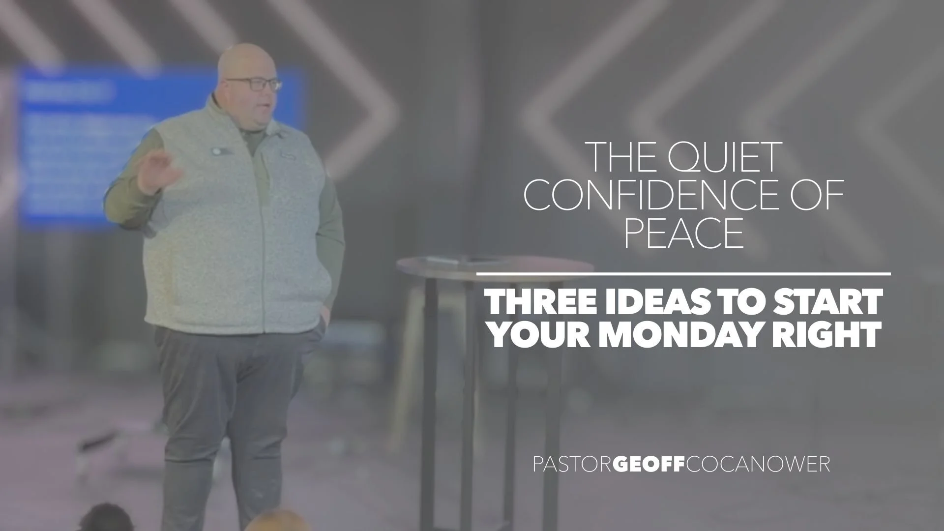 The Quiet Confidence of Peace