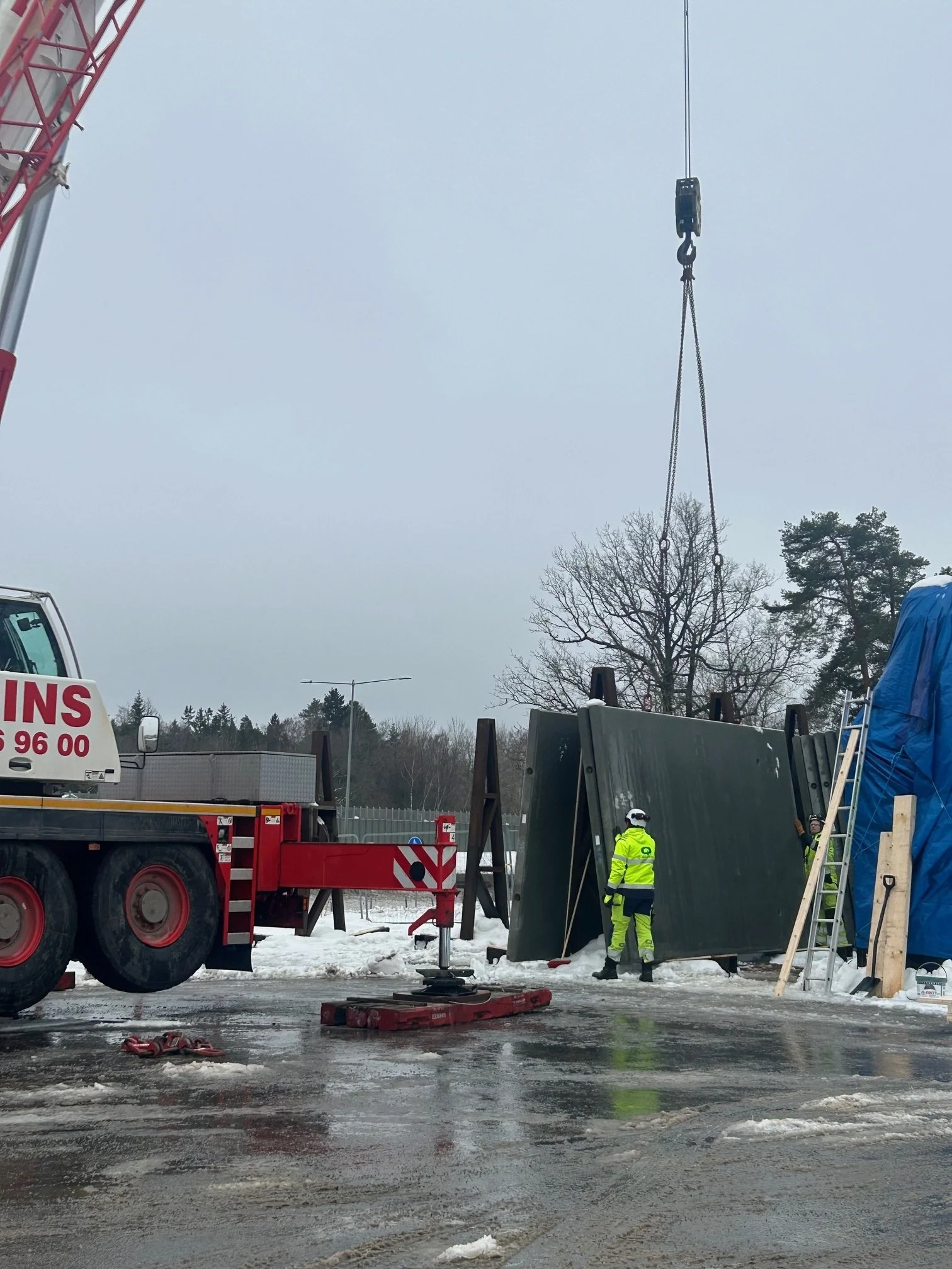 Lagring av tunga block