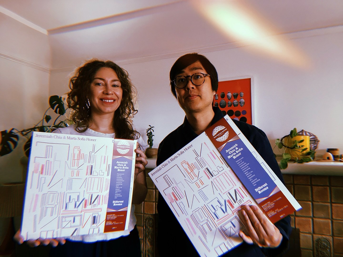 Congratulations to 𝗝𝗲𝗿𝗲𝗺𝗶𝗮𝗵 𝗖𝗵𝗶𝘂 &amp; 𝗠𝗮𝗿𝘁𝗮 𝗦𝗼𝗳𝗶𝗮 𝗛𝗼𝗻𝗲𝗿! 𝐃𝐢𝐟𝐟𝐞𝐫𝐞𝐧𝐭 𝐑𝐨𝐨𝐦𝐬 is available at record shops worldwide 𝗧𝗢𝗗𝗔𝗬, weeks before its released on digital music platforms (July 8th). Ask for it wherever