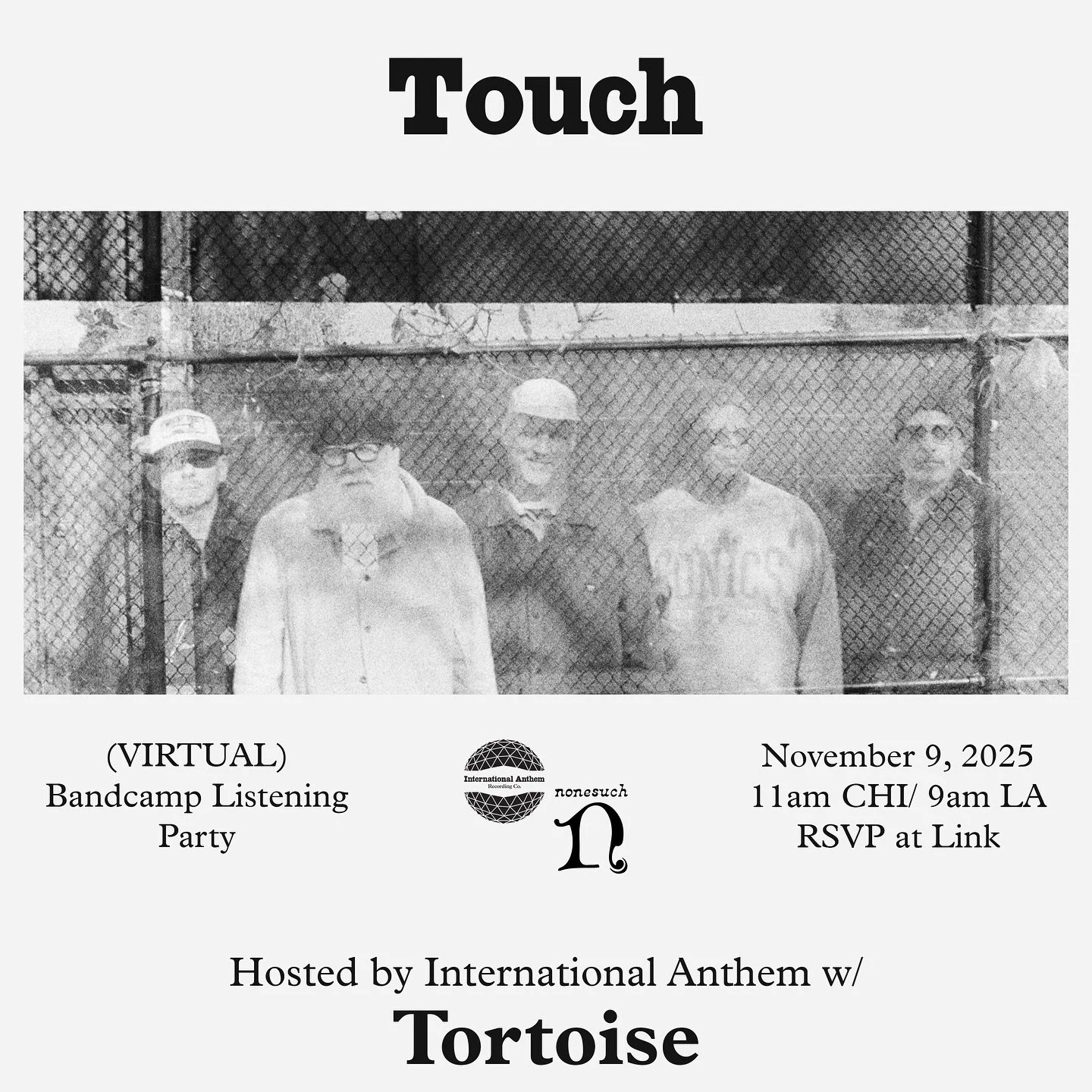 𝗔𝗧 𝗧𝗛𝗜𝗦 𝗘𝗫𝗔𝗖𝗧 𝗧𝗜𝗠𝗘 𝗧𝗢𝗠𝗢𝗥𝗥𝗢𝗪 join us in the chat as we listen to 𝐓𝐎𝐔𝐂𝐇 in its entirety with members of 𝗧𝗢𝗥𝗧𝗢𝗜𝗦𝗘 @trts !!!

RSVP at Link in Bio 🦂📡✨