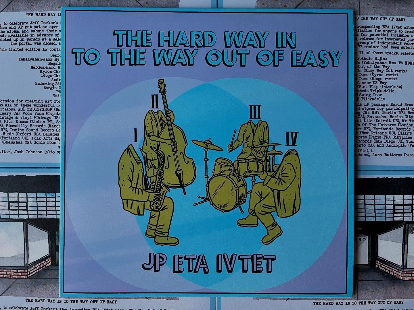 The Hard Way In to The Way Out of Easy &ndash; a very limited edition one-time pressing featuring remixes of Jeff Parker ETA IVtet&rsquo;s The Way Out Of Easy &ndash; is in select stores December 12, 2025.
 
A month before @jeffparkersounds&rsquo; Th