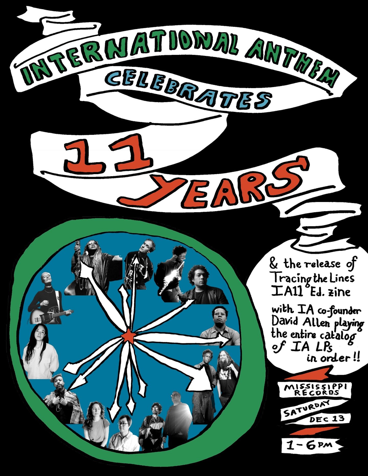 𝐓𝐫𝐚𝐜𝐢𝐧𝐠 𝐓𝐡𝐞 𝐋𝐢𝐧𝐞𝐬 𝐍𝐨. 𝟒 𝗭𝗜𝗡𝗘 𝗥𝗘𝗟𝗘𝗔𝗦𝗘 𝗣𝗔𝗥𝗧𝗬 𝗣𝗗𝗫
with IARC co-founder @davidlaurence at Mississippi Records ..

...is it really possible to play one song from 100+ (mostly obi bearing) LPs in just 5 hours?!
Stop in,