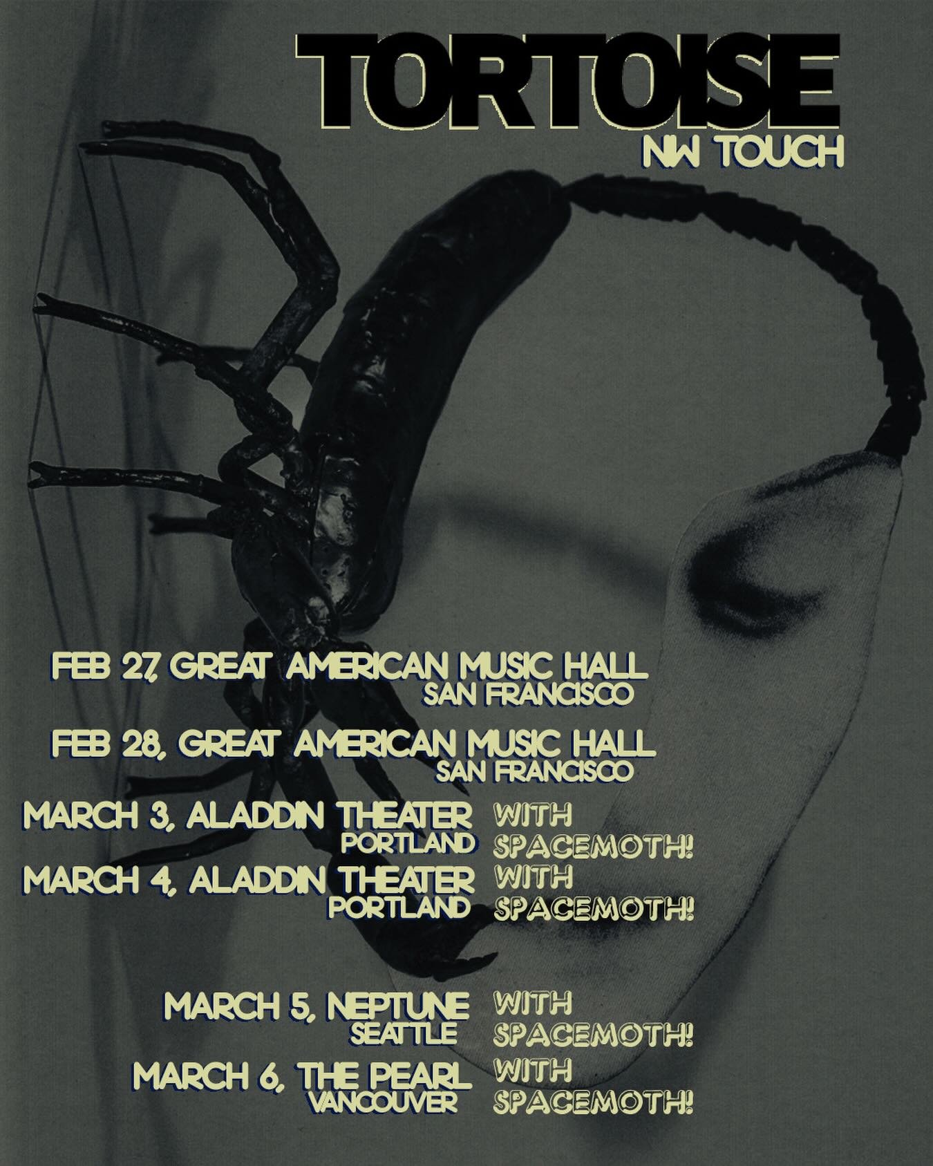 @trts&rsquo;s SF &amp; PNW US &amp; CA shows start this FRI 🦂✨ #touch