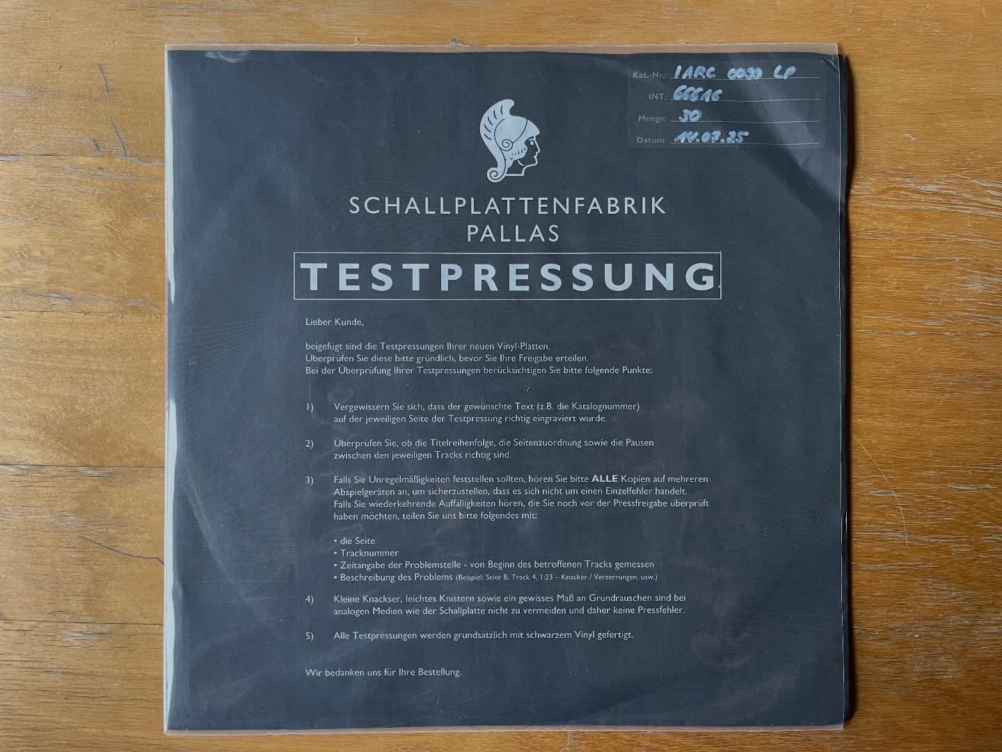 Tomorrow 3/6 is @bandcamp Friday, and we decided to use the occasion to make TEST PRESSINGS of our 2025 releases (and more) available. A few dozen of these rare pieces of music history will be going up first thing tomorrow, stay tuned to our Bandcamp