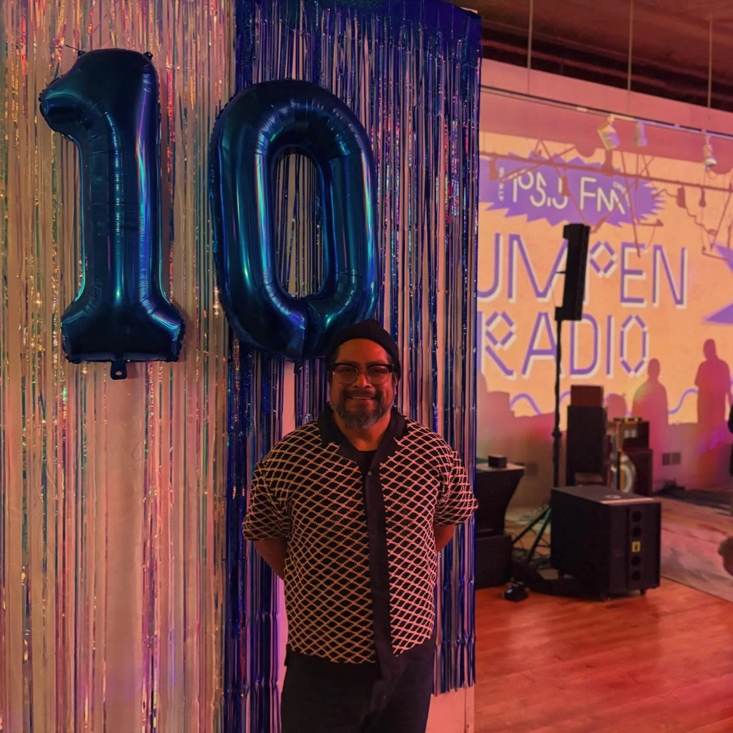 Congratulations @lumpenradio 10 years of <<Low Power to the People>> no small feat and somehow seeming better than ever (big brava Stephanie + Charlie!!!). Unfortunately failed to get a photo of Logan Baybay and few other OGs in the house