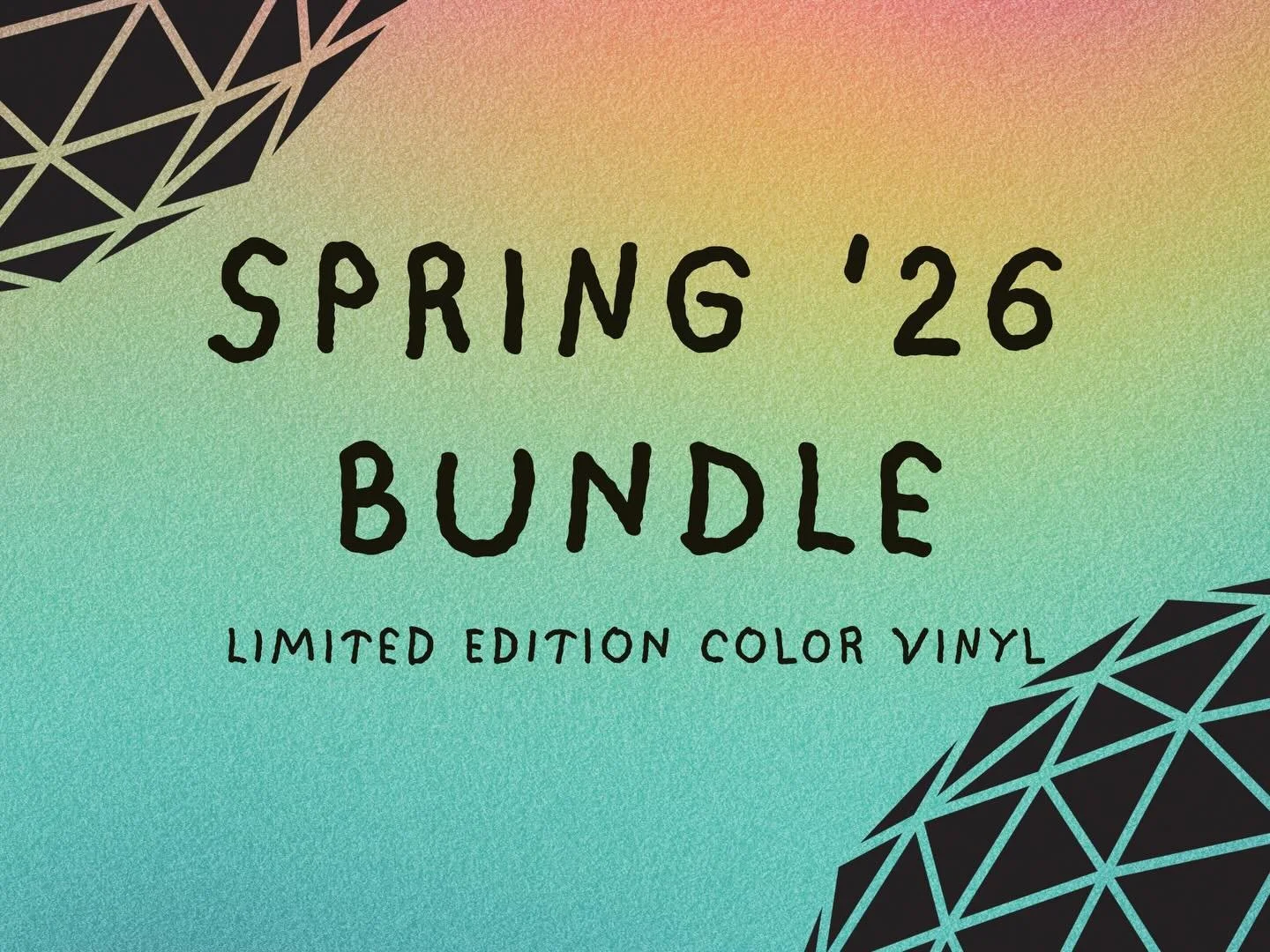 Tomorrow morning (Tuesday March 31) we&rsquo;ll be announcing the first of two new IARC releases for Spring 2026. And, per our norm, both LPs will be available to purchase together, as part of the Spring &lsquo;26 Bundle.

A purchase of the Spring &l