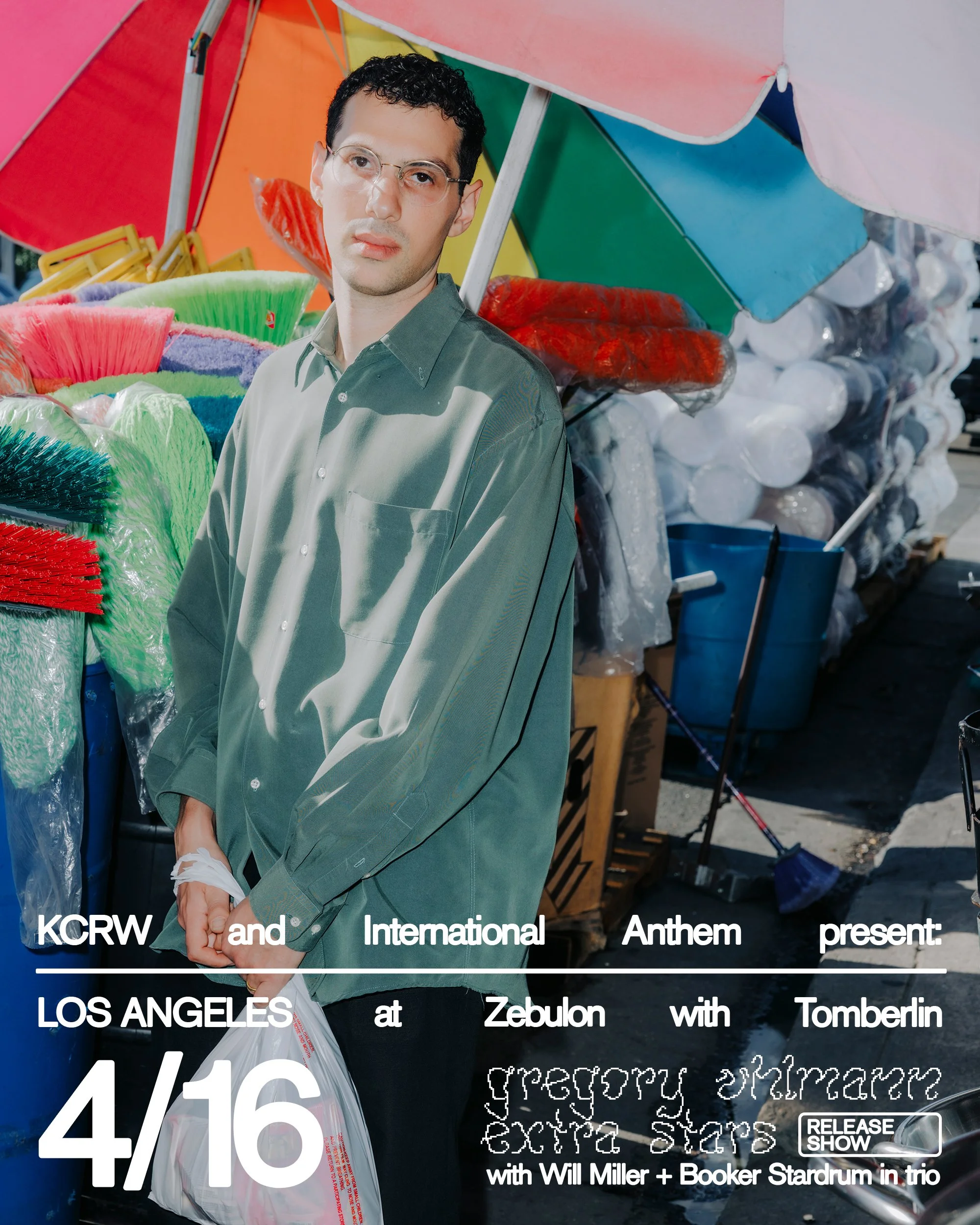 [LOS ANGELES] KCRW and International Anthem present: Gregory Uhlmann Extra Stars Release Show w/ Tomberlin
