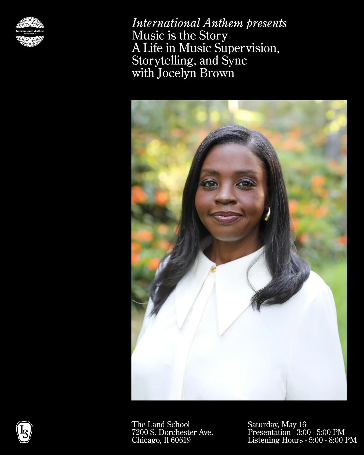 [CHICAGO] Music is the Story: A Life In Music Supervision, Storytelling, and Sync with Jocelyn Brown