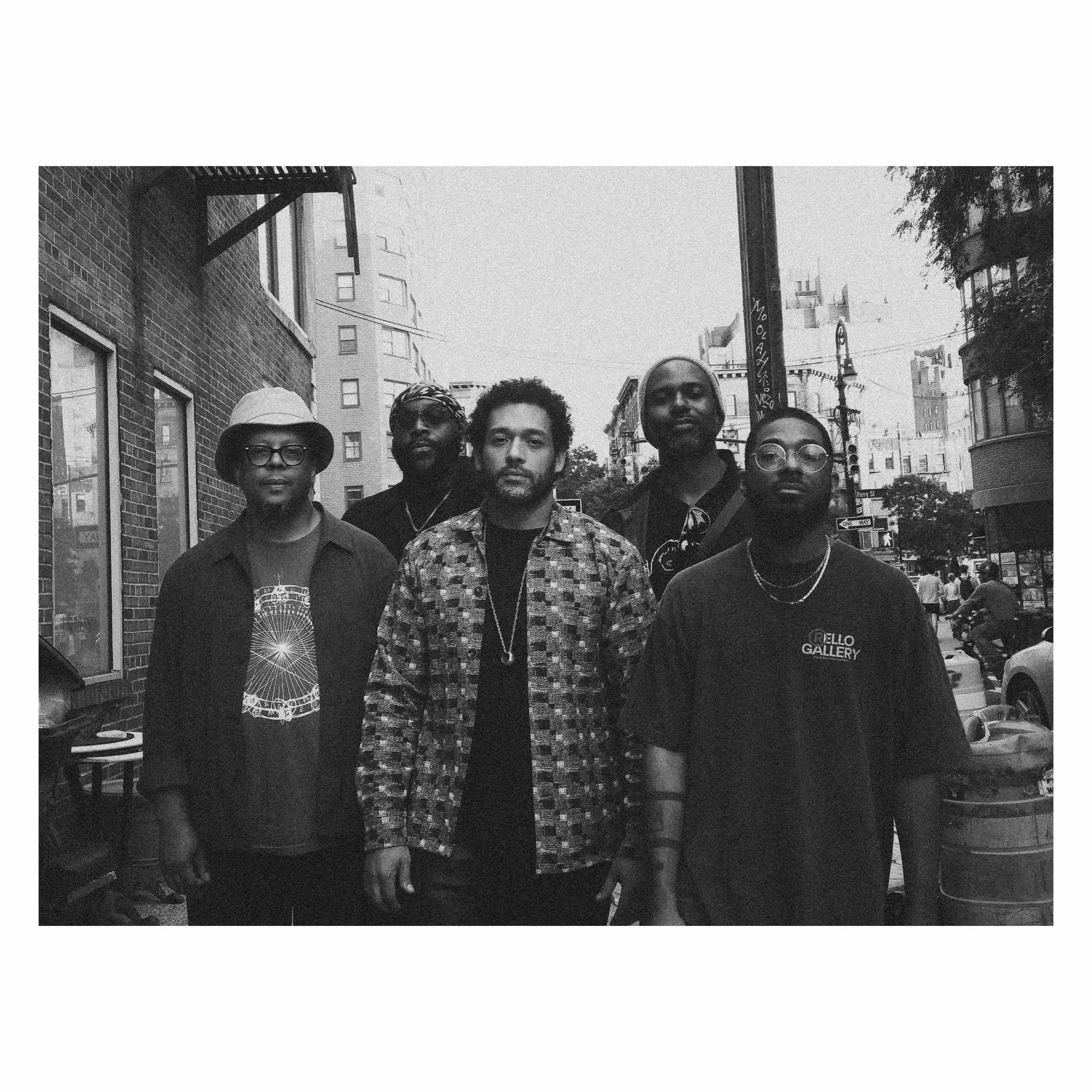@makayamccraven and band, photographed outside of the @vanguardjazz by @mikel_patrick_avery .

Tonight is the final night of Makaya&rsquo;s debut residency at the legendary New York jazz institution.