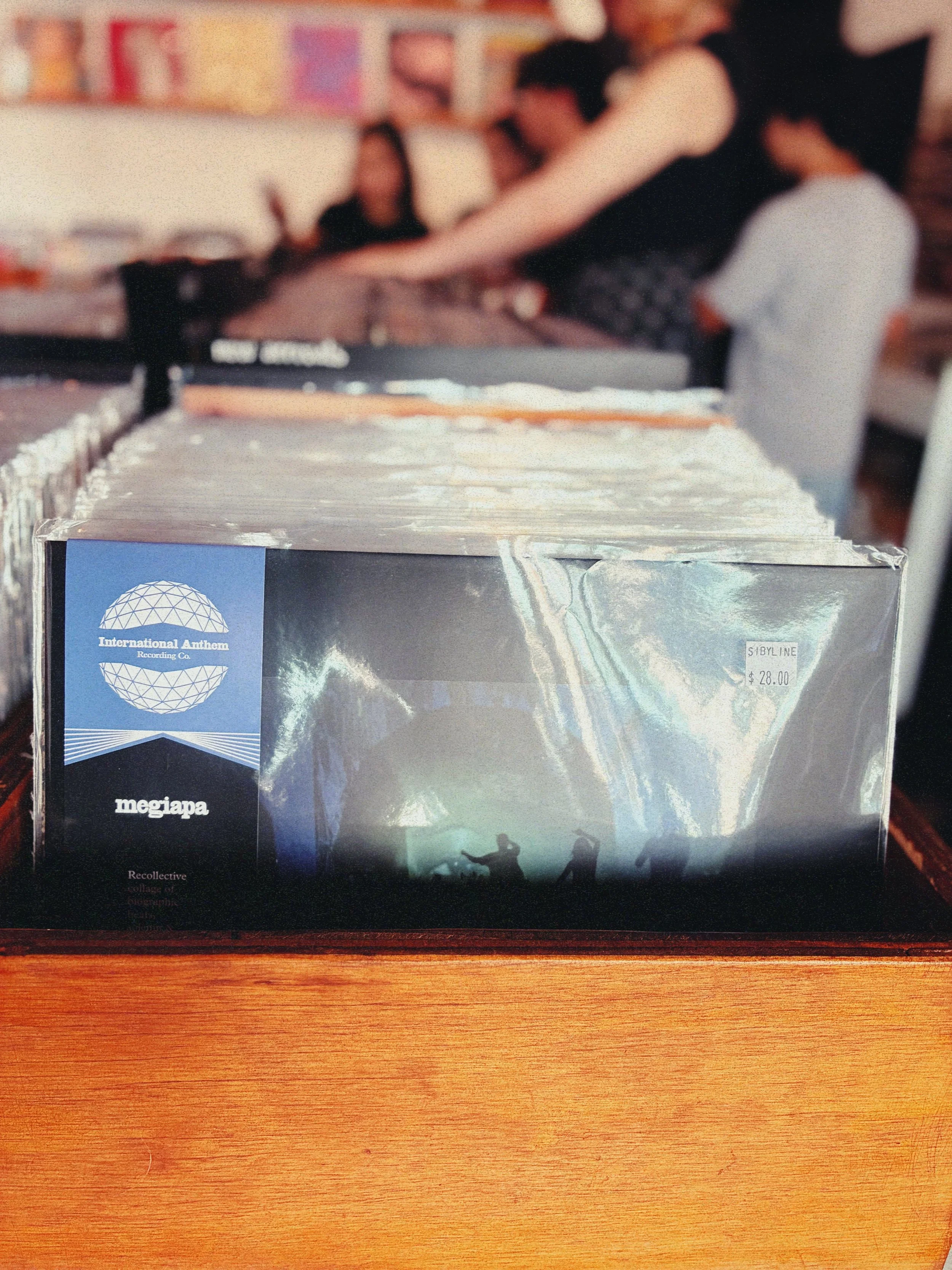 @megiapa's Intentions, creeping in the bins at @sibyllineshop, Pasadena, California.

There are still places on earth where physical albums are literally "released" on a particular day. These bastions of tradition &ndash; who carry the torc