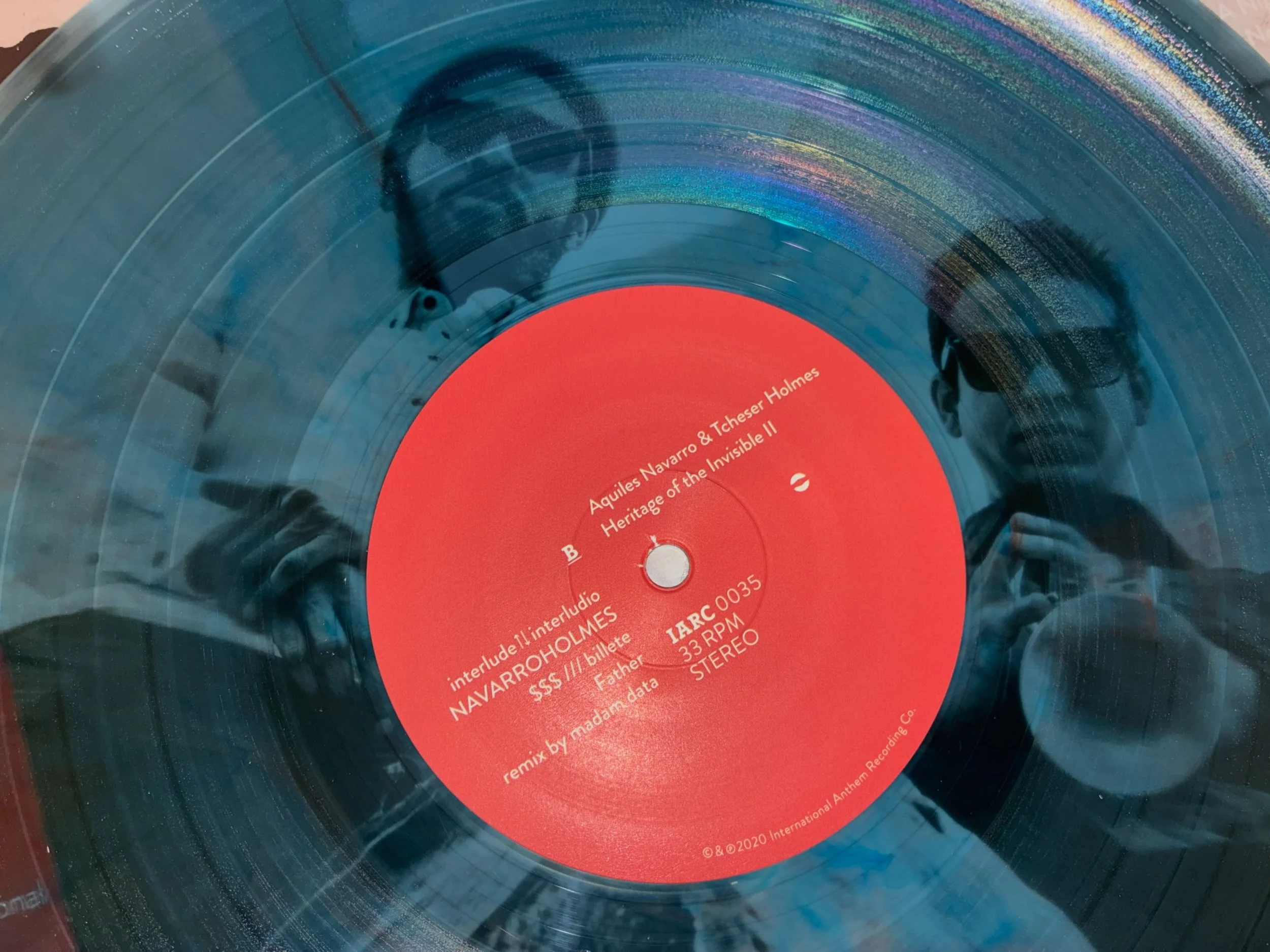 Our friends over at the EU warehouse unearthed a box of these beauts .. now available via our Bandcamp page IARC0035 @aquilespty &amp; @bigtcheser_ - 𝐇𝐞𝐫𝐢𝐭𝐚𝐠𝐞 𝐨𝐟 𝐭𝐡𝐞 𝐈𝐧𝐯𝐢𝐬𝐢𝐛𝐥𝐞 𝐈𝐈 on Limited Edition *𝗕𝗶𝗹𝗹𝗲𝘁 𝗕𝗹𝗲𝘂* Colo